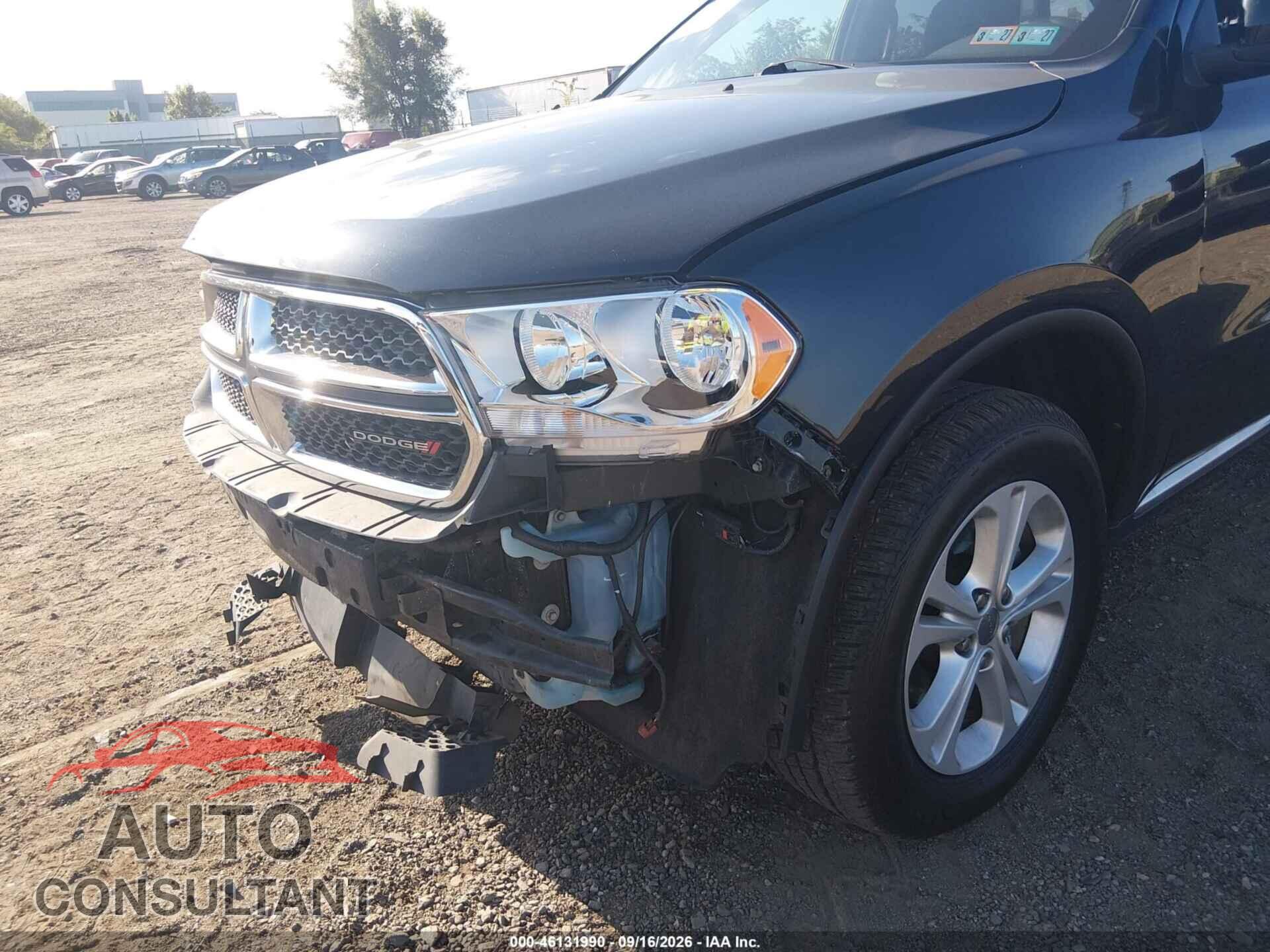 DODGE DURANGO 2013 - 1C4RDJAG4DC546883