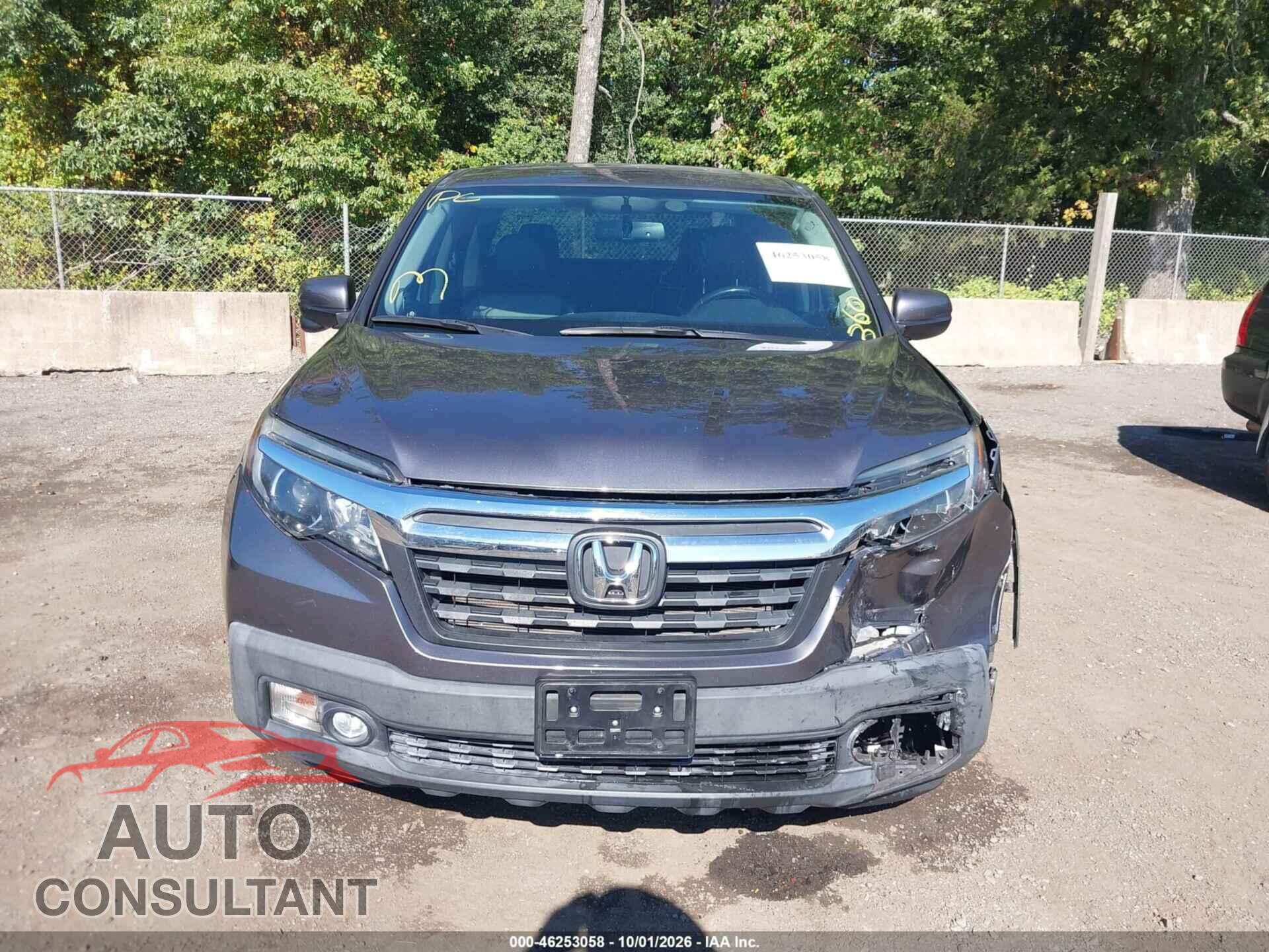 HONDA RIDGELINE 2017 - 5FPYK3F68HB036761