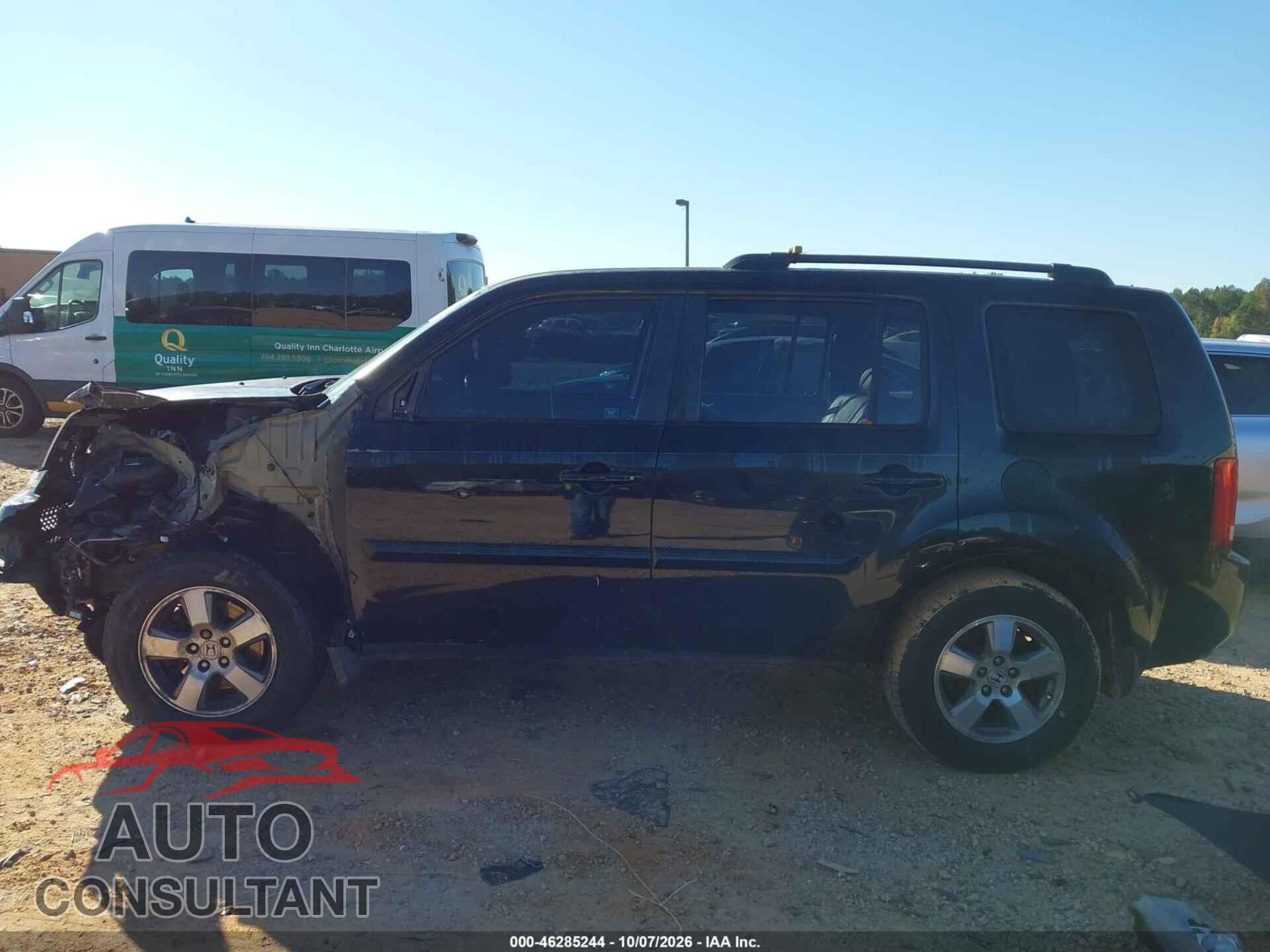 HONDA PILOT 2010 - 5FNYF3H54AB020144