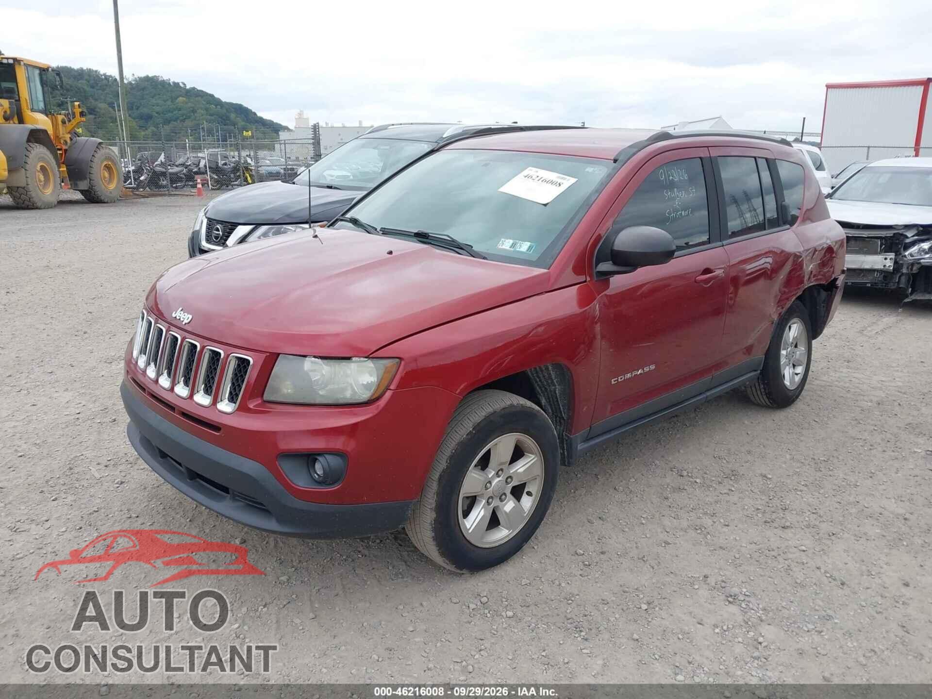 JEEP COMPASS 2016 - 1C4NJCBB9GD693933