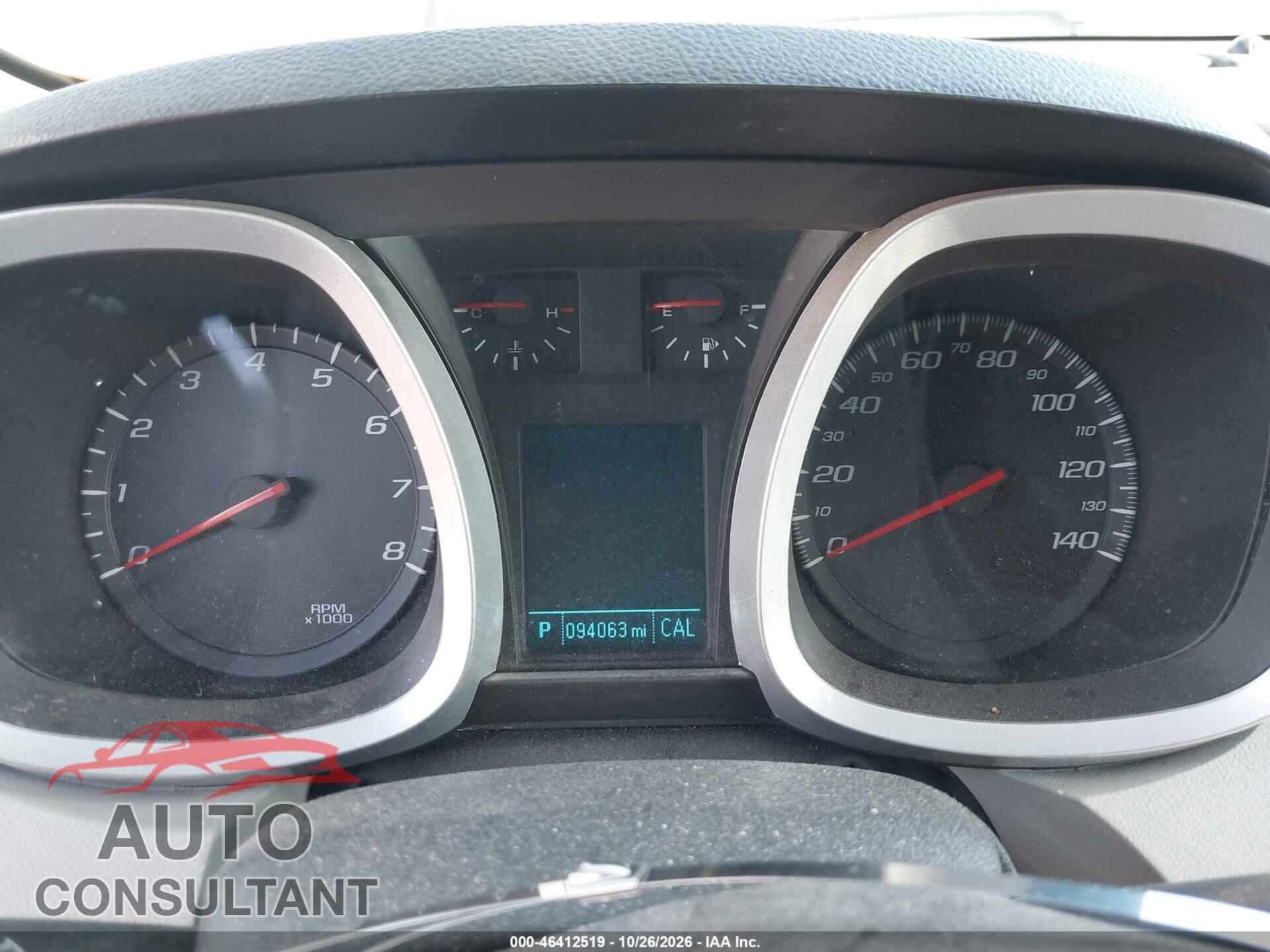 CHEVROLET EQUINOX 2016 - 2GNALDEK7G1148357