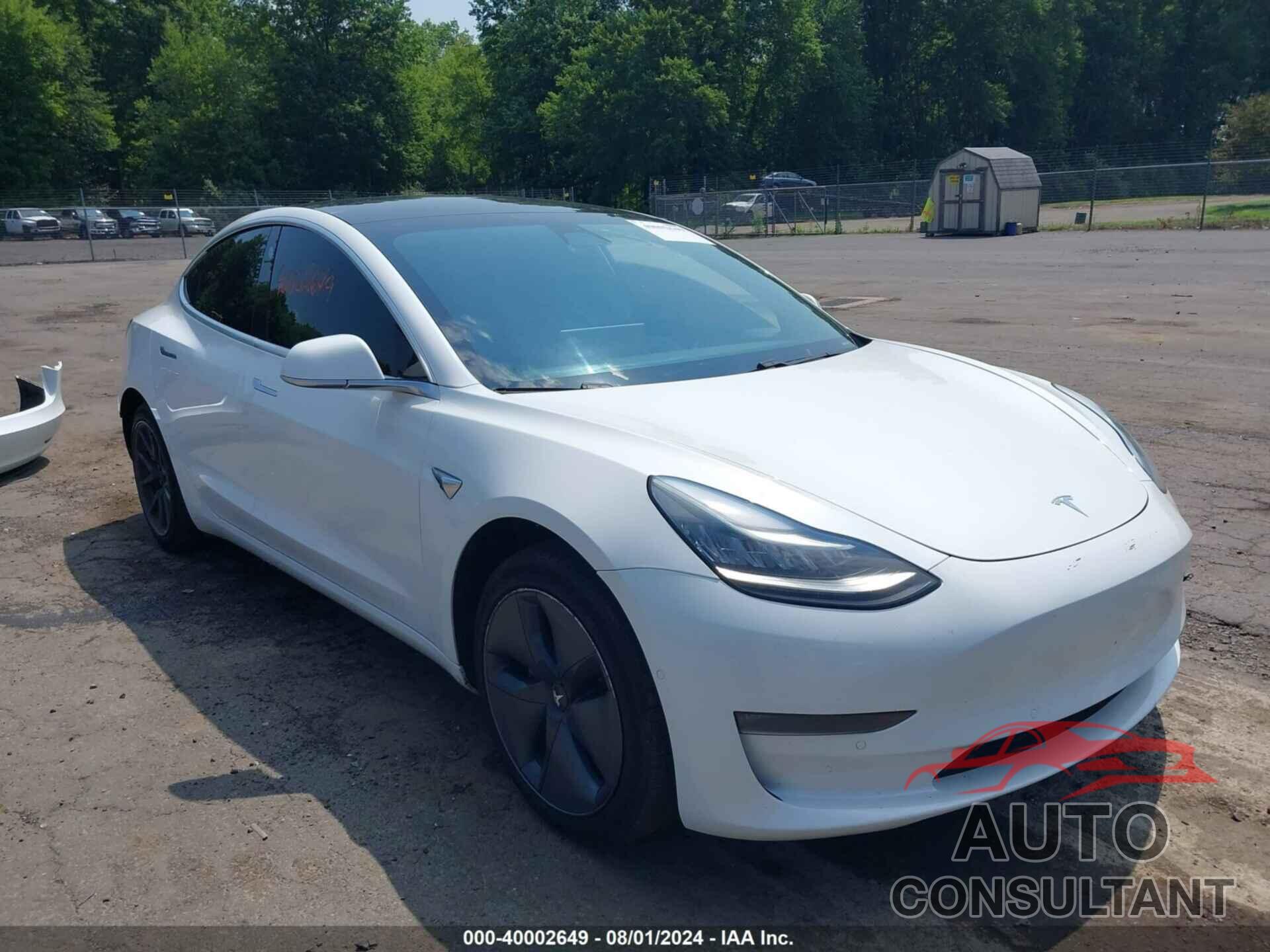 TESLA MODEL 3 2019 - 5YJ3E1EB8KF442320