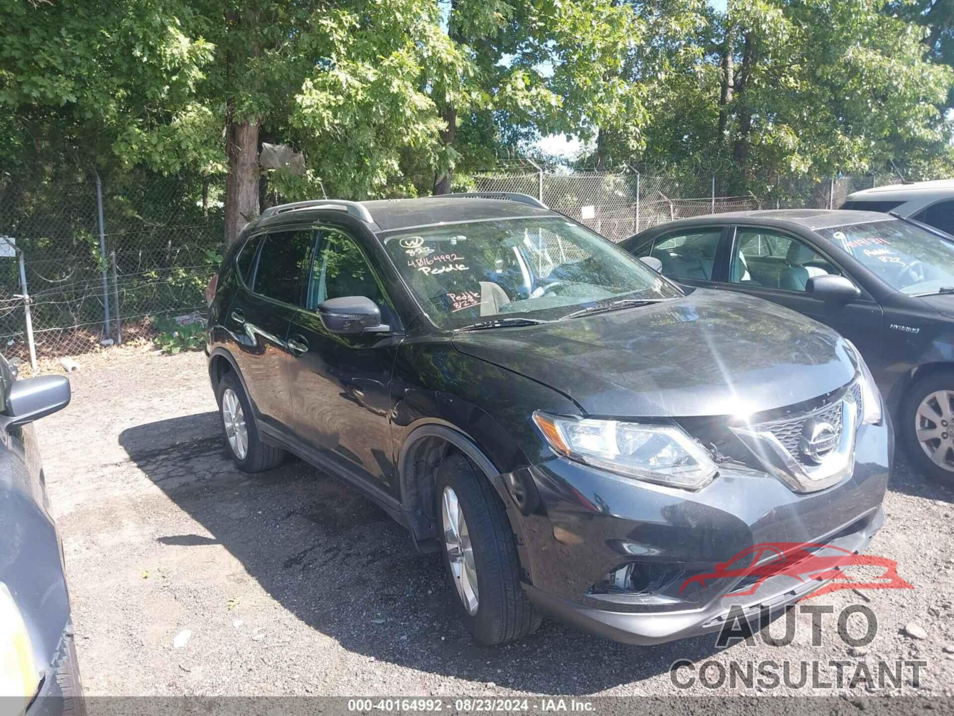 NISSAN ROGUE 2016 - KNMAT2MT3GP643990