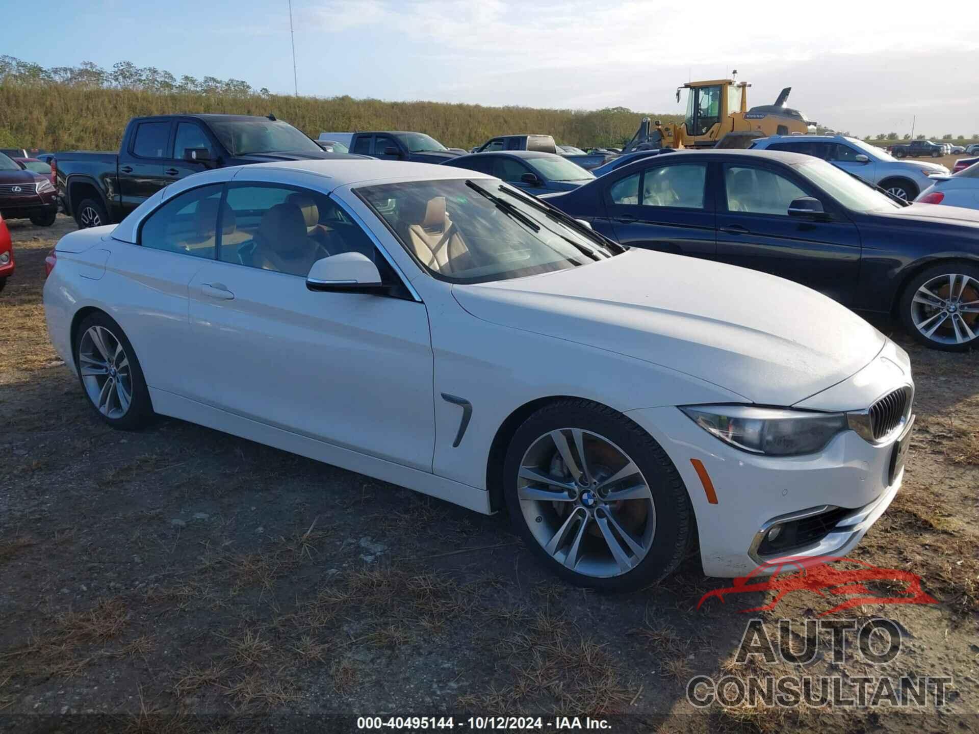 BMW 440I 2019 - WBA4Z5C56KEE17396