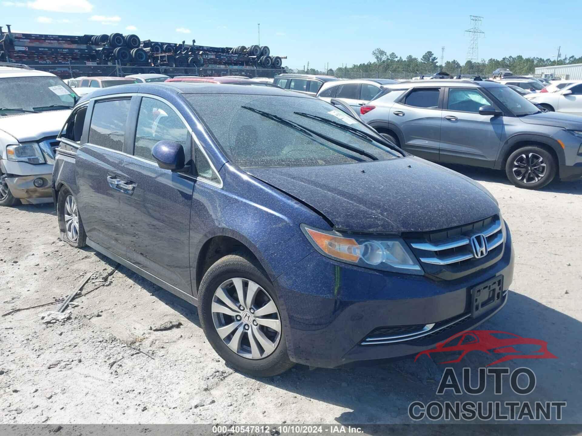 HONDA ODYSSEY 2017 - 5FNRL5H67HB012566