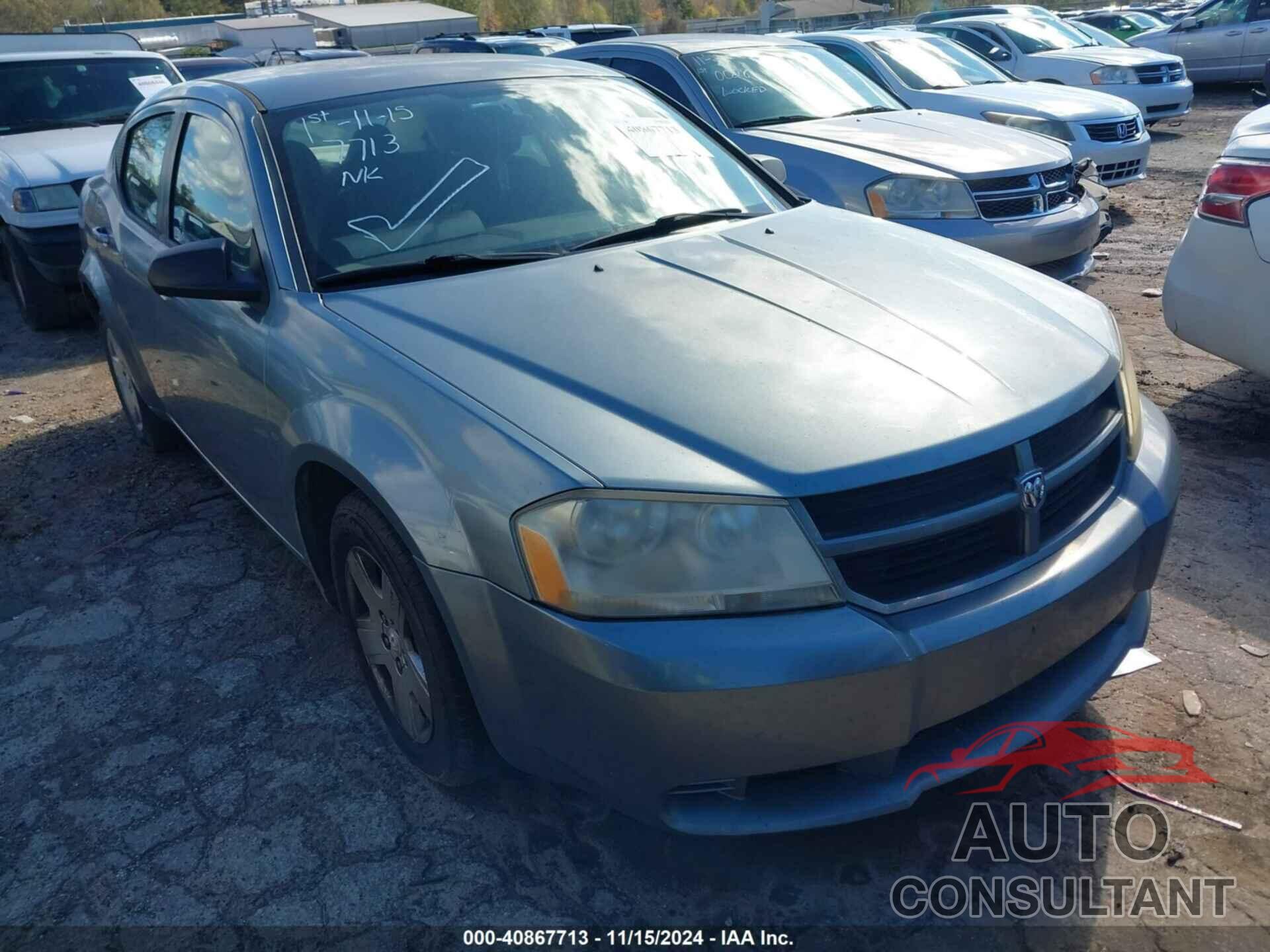 DODGE AVENGER 2009 - 1B3LC46B69N532164