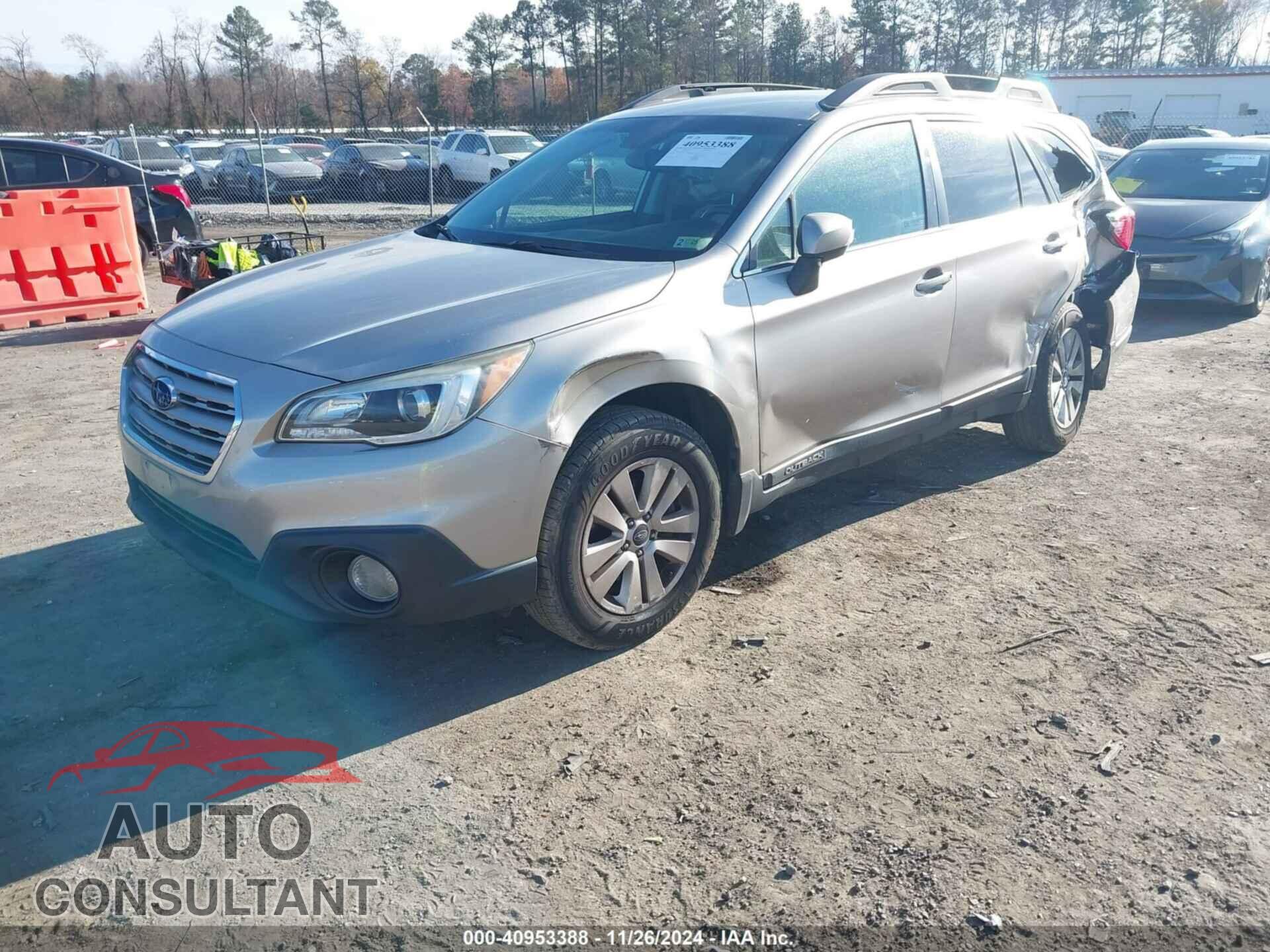 SUBARU OUTBACK 2016 - 4S4BSAFC3G3308830