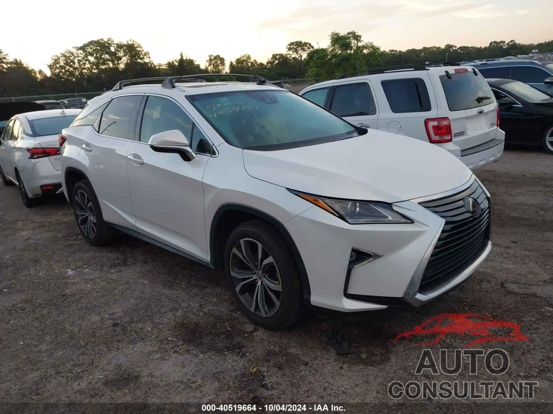 LEXUS RX 2017 - 2T2ZZMCA7HC048682