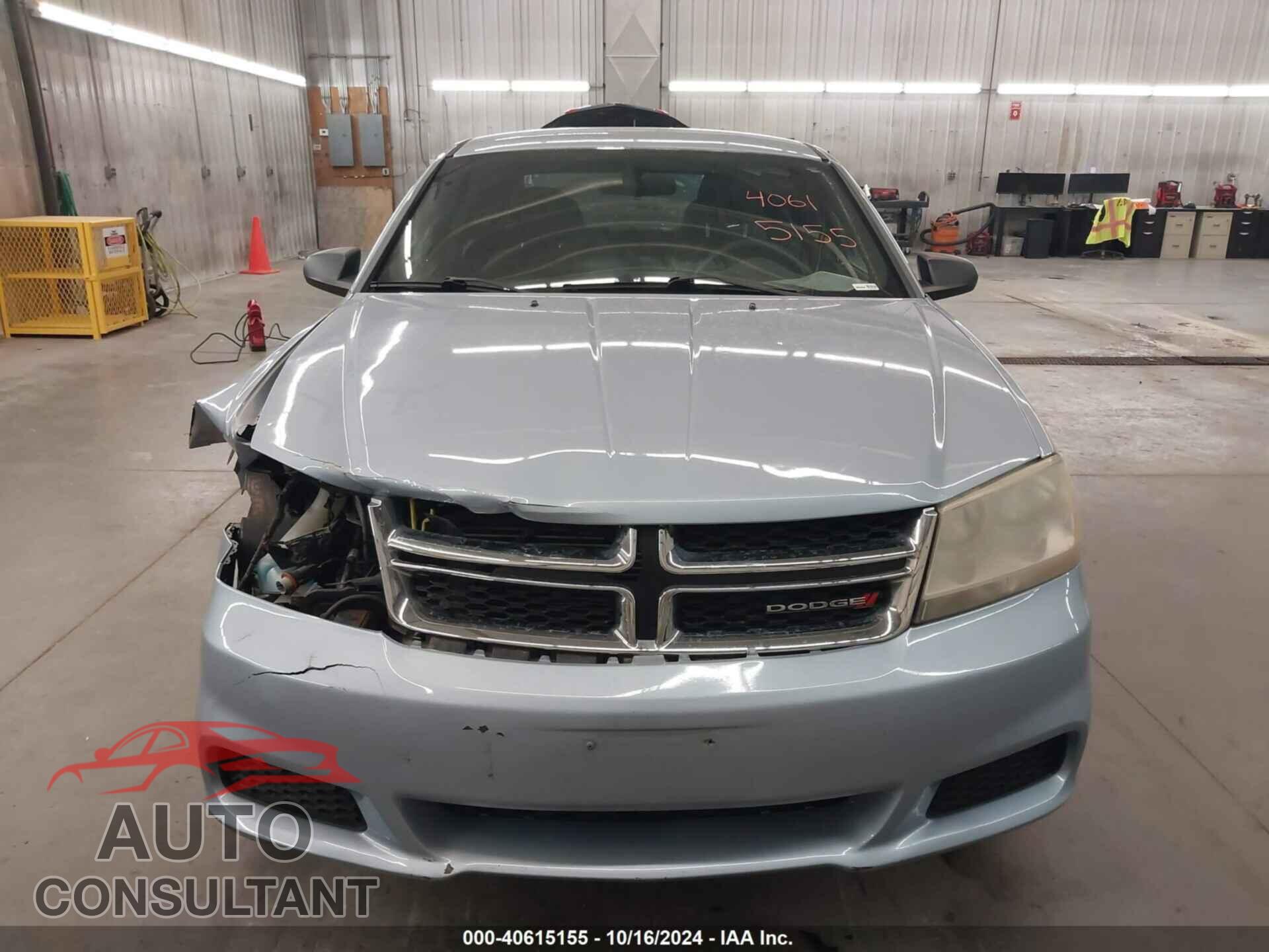 DODGE AVENGER 2013 - 1C3CDZAB6DN547891