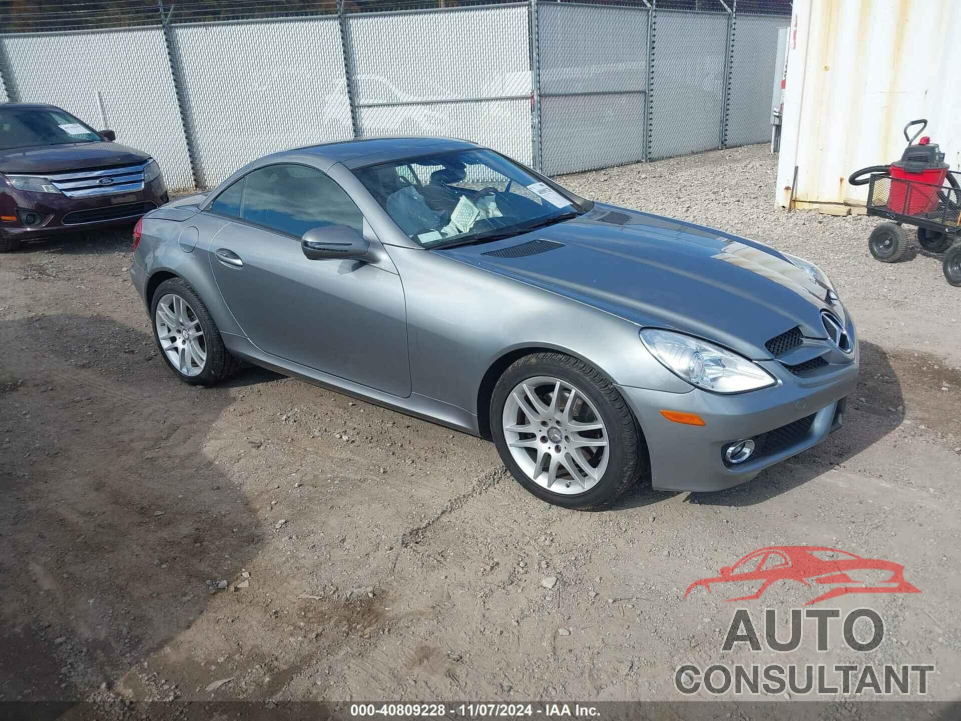 MERCEDES-BENZ SLK 300 2009 - WDBWK54F89F210189