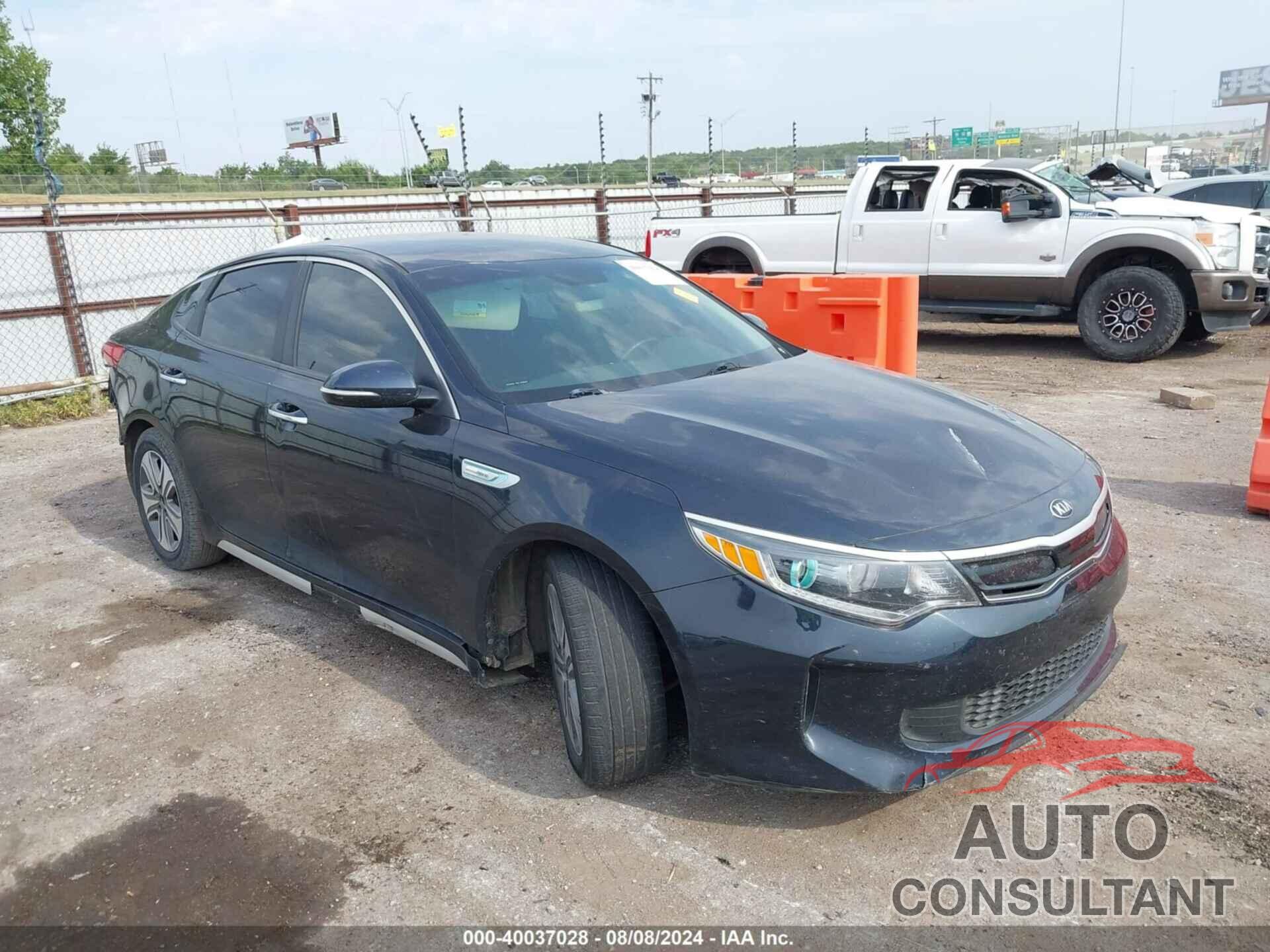 KIA OPTIMA HYBRID 2017 - KNAGU4LE2H5016519