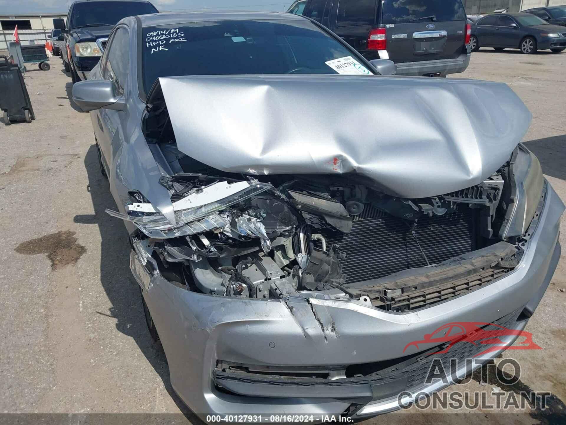 HONDA ACCORD 2017 - 1HGCT2B05HA005506