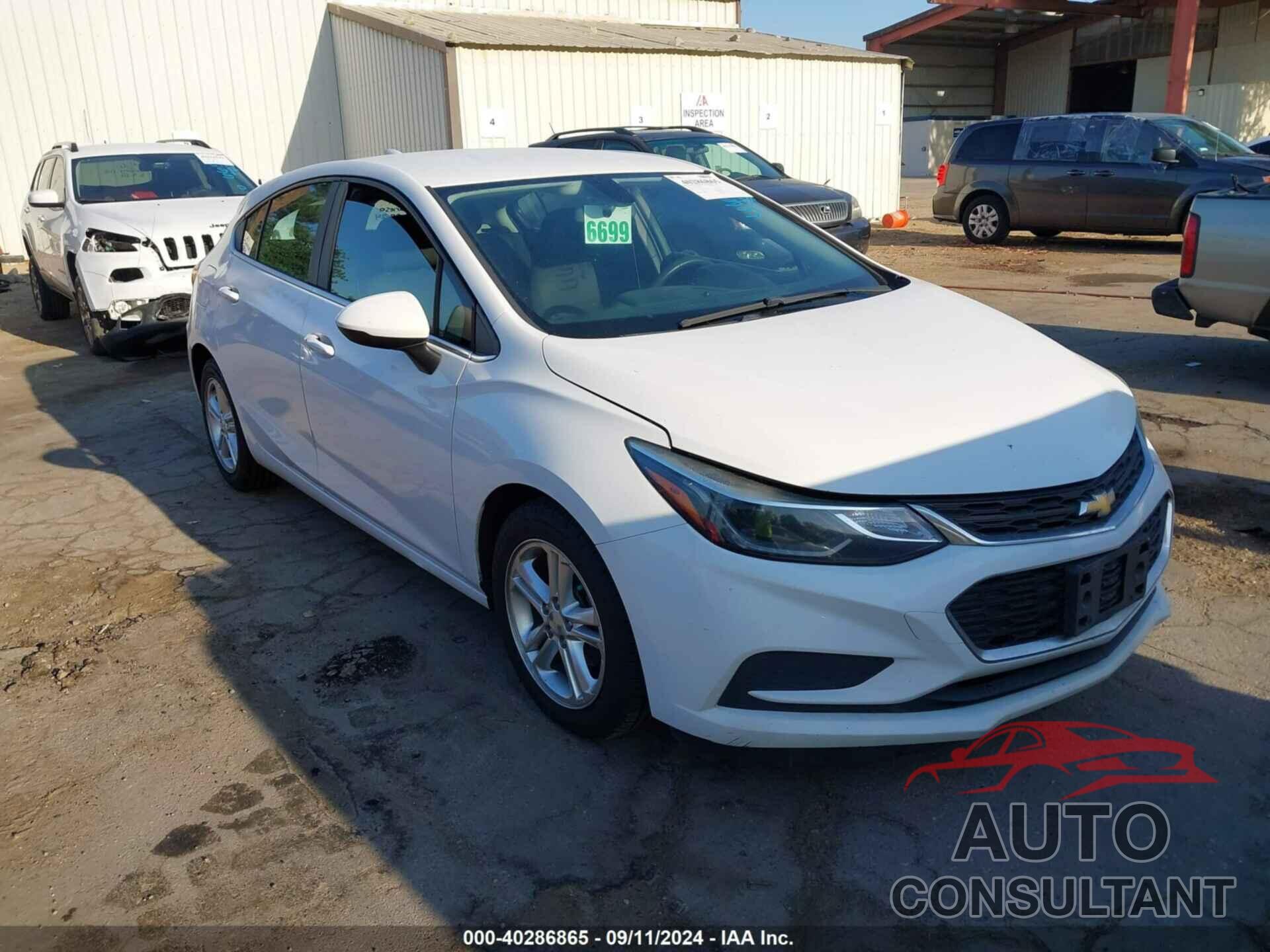 CHEVROLET CRUZE 2017 - 3G1BE6SM1HS586606