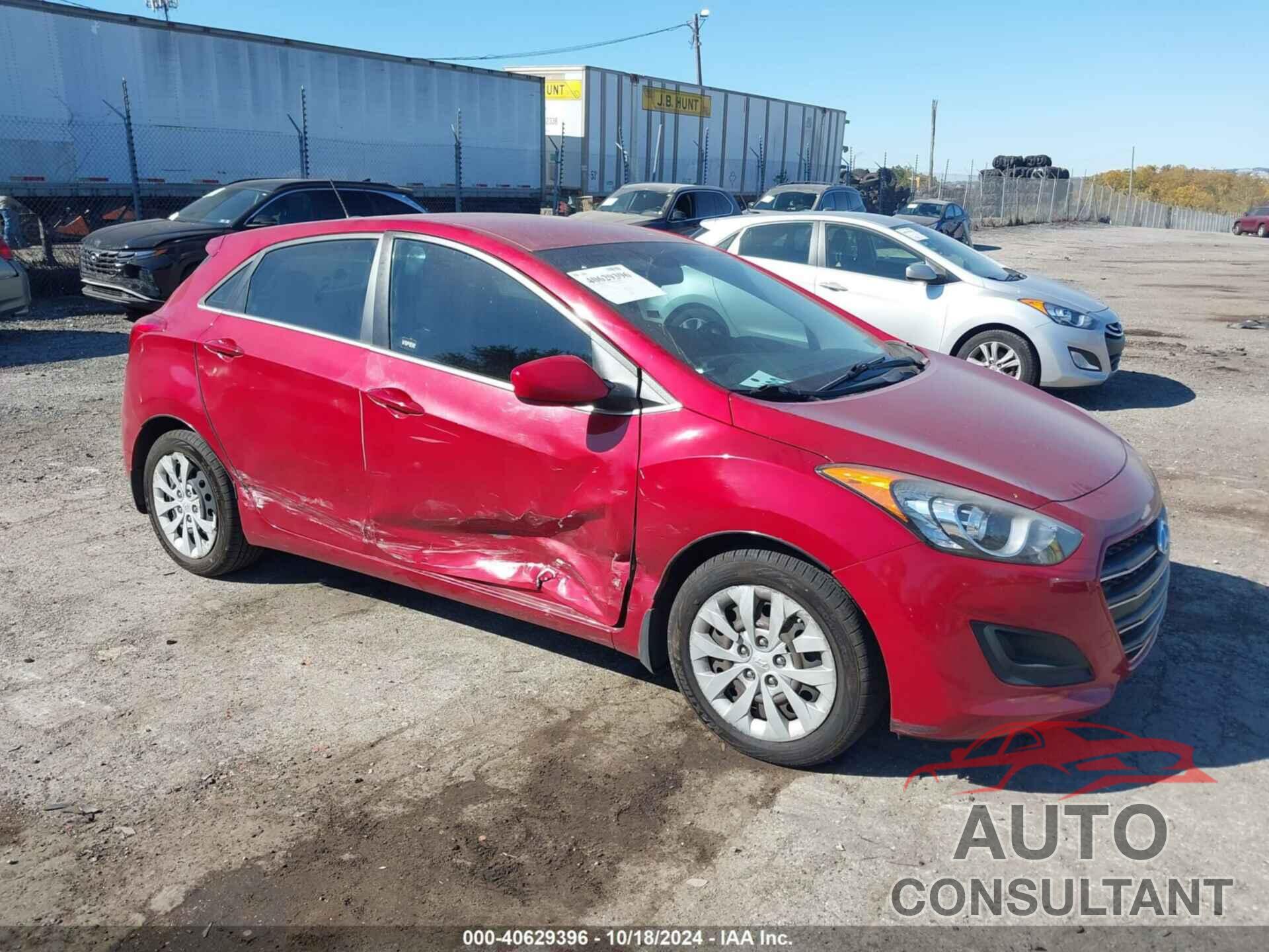 HYUNDAI ELANTRA GT 2017 - KMHD35LH1HU354360