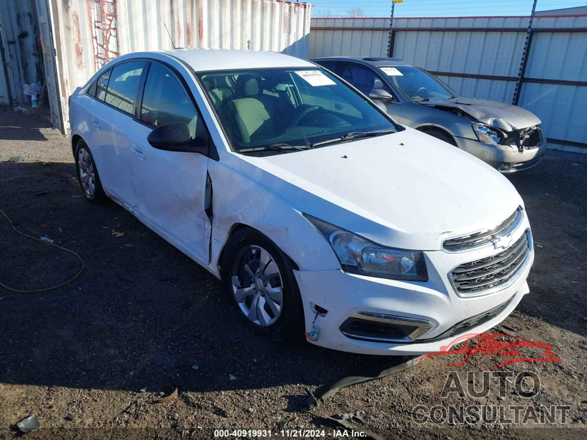 CHEVROLET CRUZE LIMITED 2016 - 1G1PC5SH9G7153816