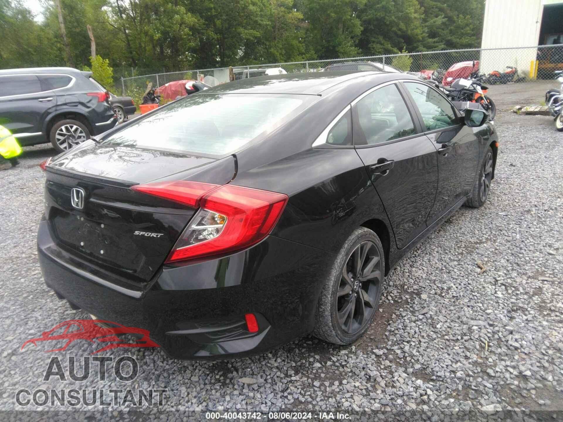 HONDA CIVIC 2019 - 2HGFC2F80KH550504