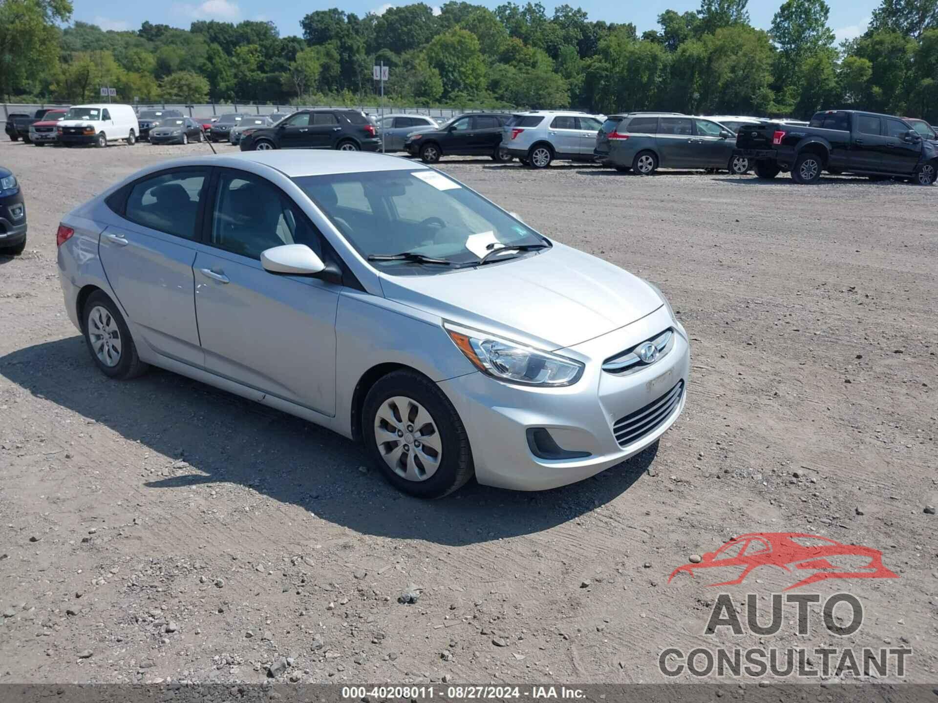 HYUNDAI ACCENT 2016 - KMHCT4AE0GU084809