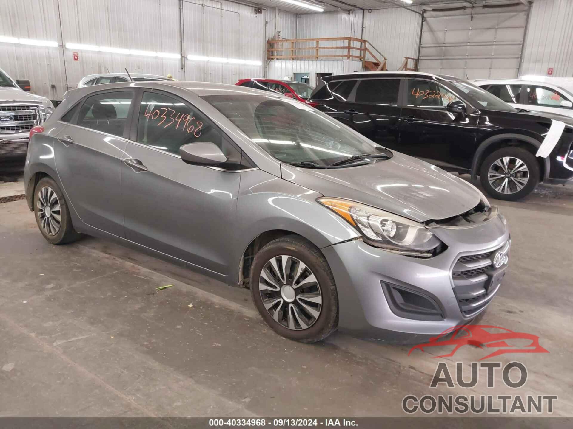 HYUNDAI ELANTRA GT 2017 - KMHD35LH9HU377188