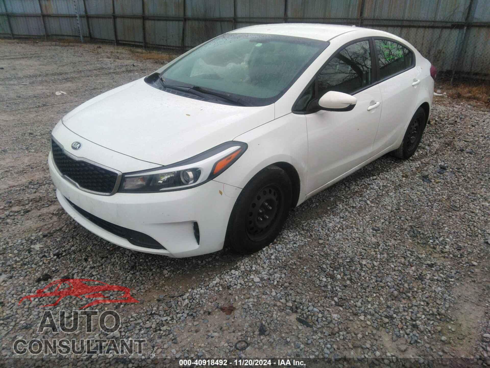 KIA FORTE 2017 - 3KPFK4A73HE081022