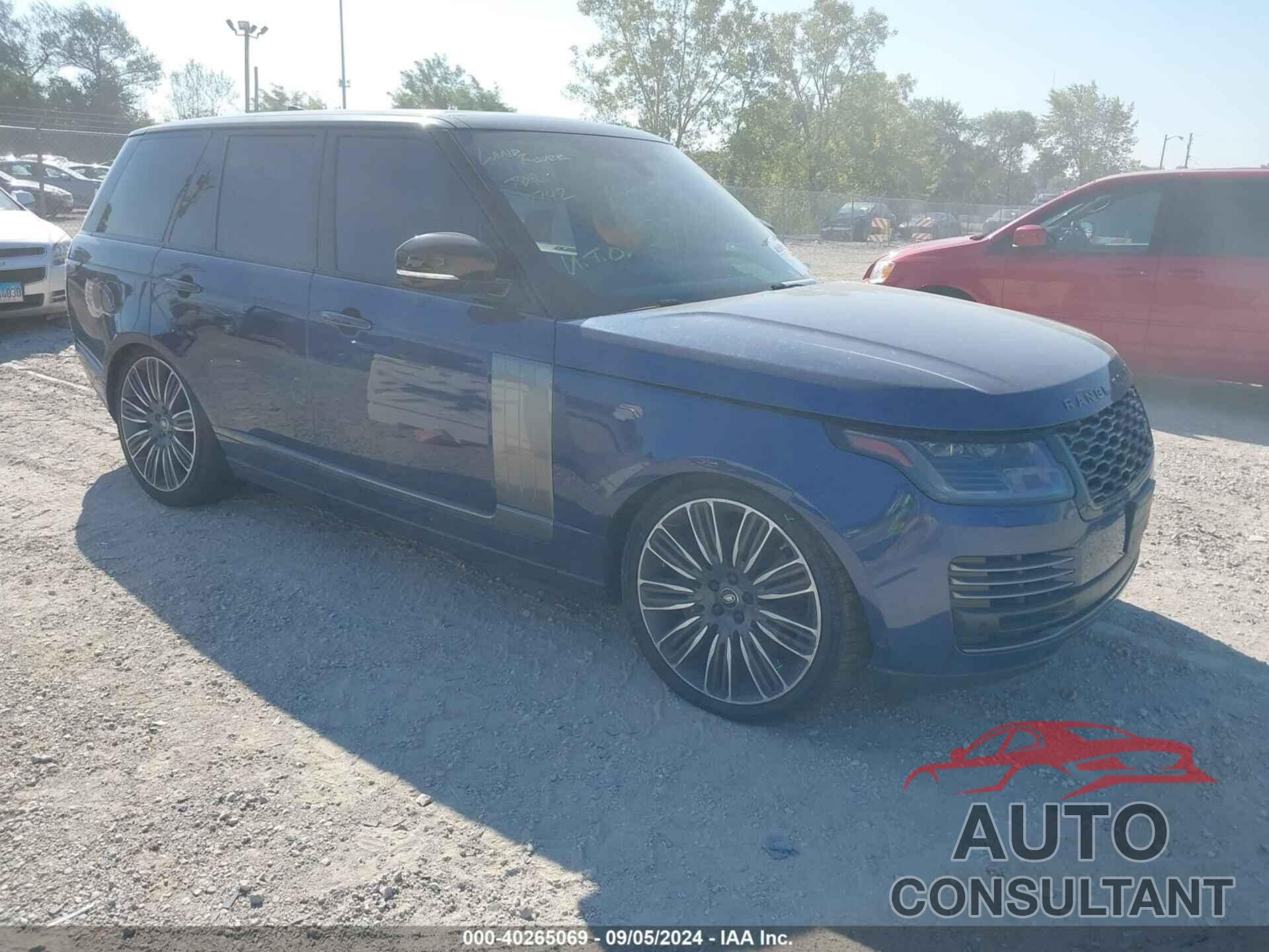 LAND ROVER RANGE ROVER 2018 - SALGV2RE8JA511079