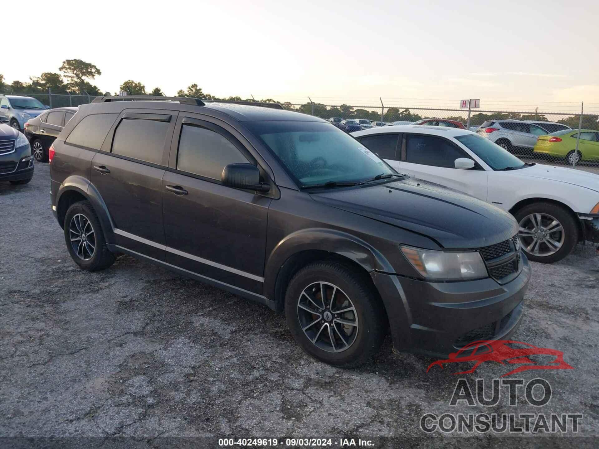 DODGE JOURNEY 2018 - 3C4PDCAB9JT196609