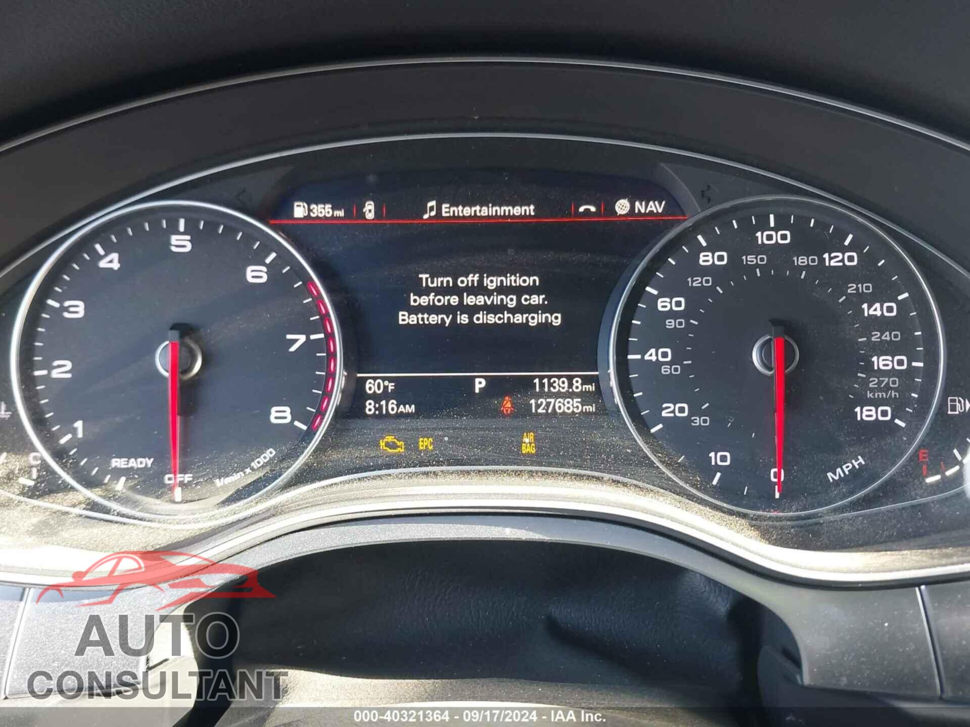 AUDI A7 2017 - WAUW2AFC3HN052231