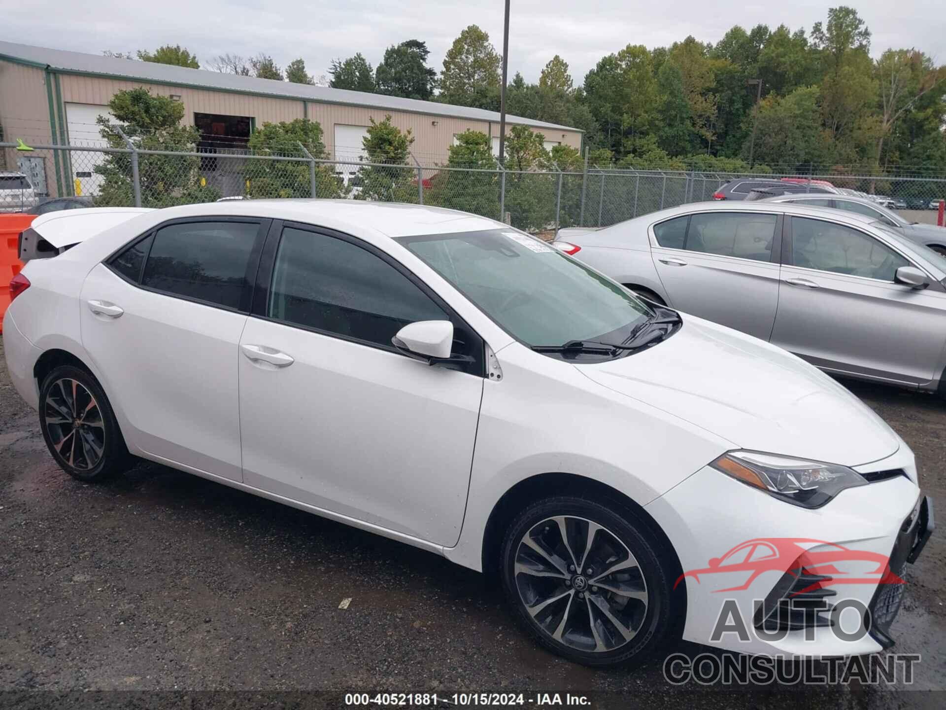 TOYOTA COROLLA 2019 - 5YFBURHE5KP912309