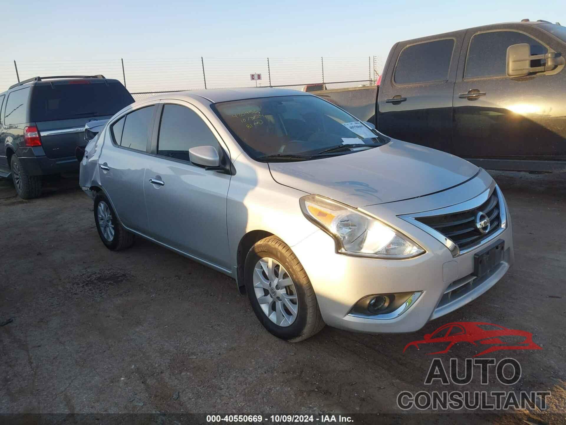 NISSAN VERSA 2019 - 3N1CN7AP8KL831855