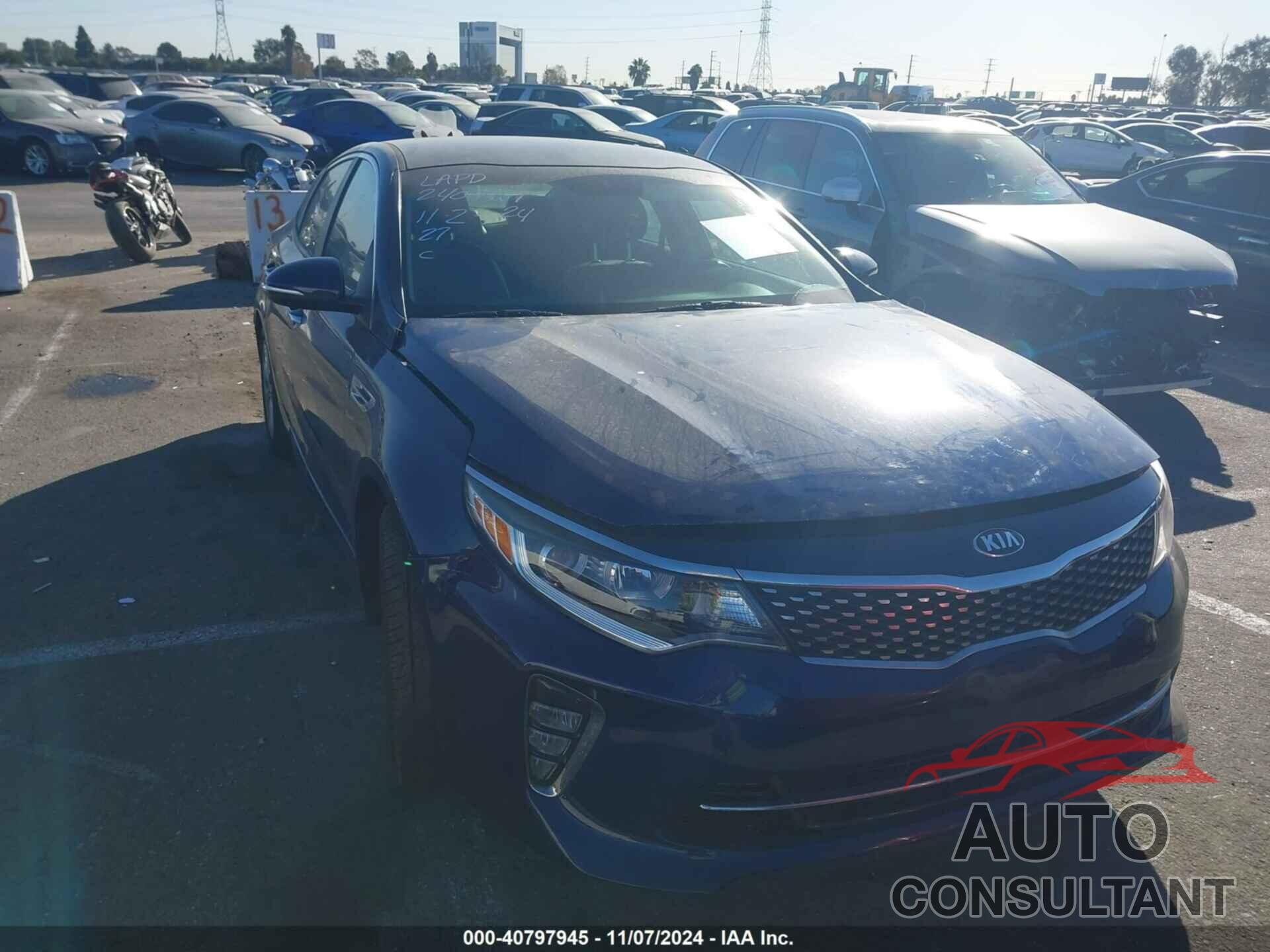 KIA OPTIMA 2018 - 5XXGT4L36JG223680