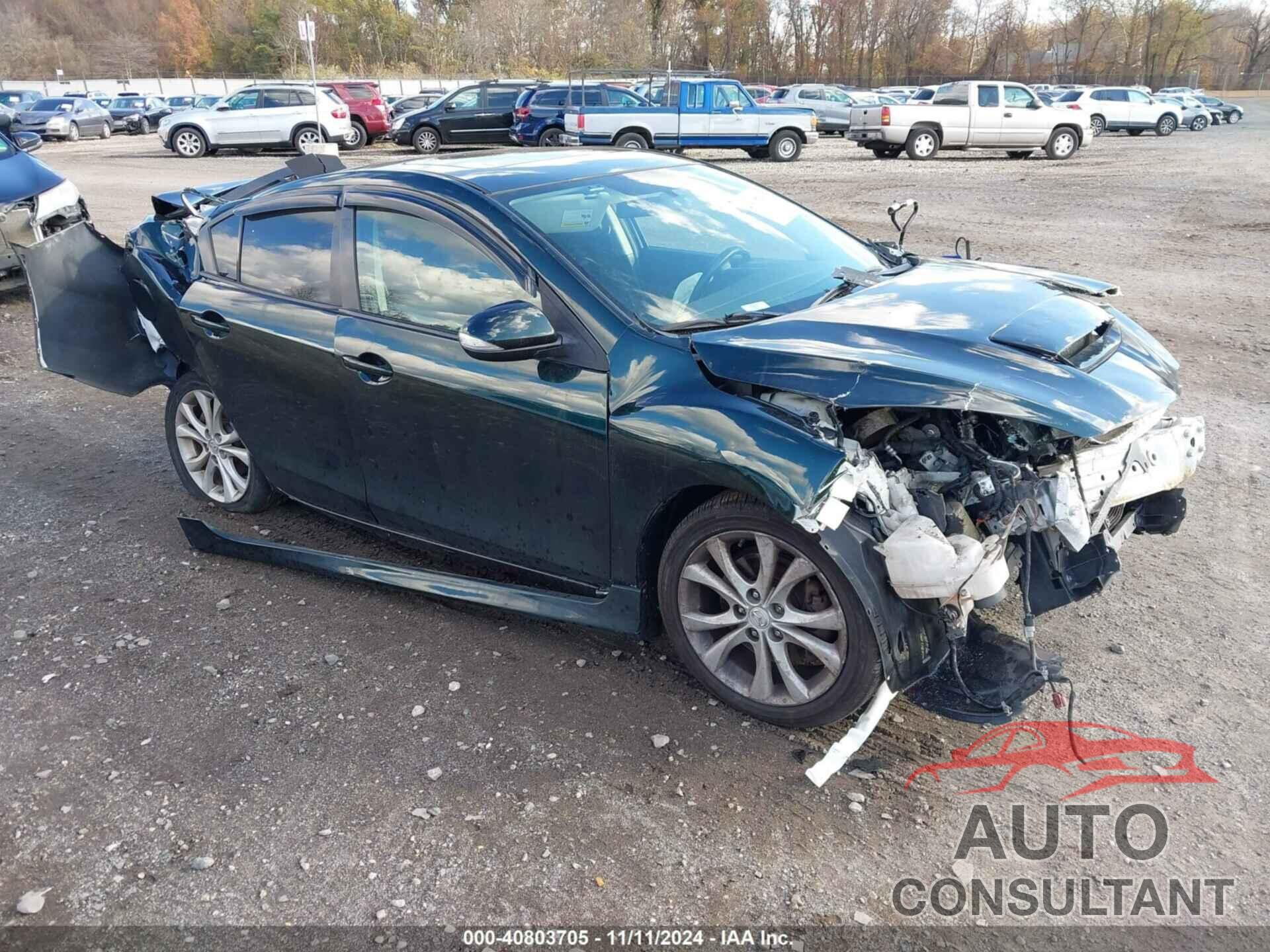 MAZDA MAZDA3 2011 - JM1BL1U60B1392401