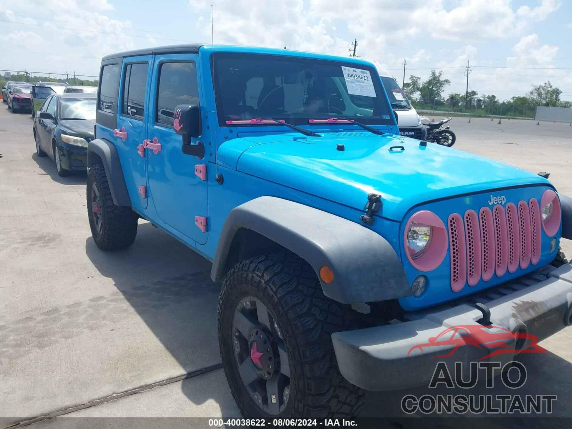 JEEP WRANGLER UNLIMITED 2017 - 1C4BJWDG6HL738833