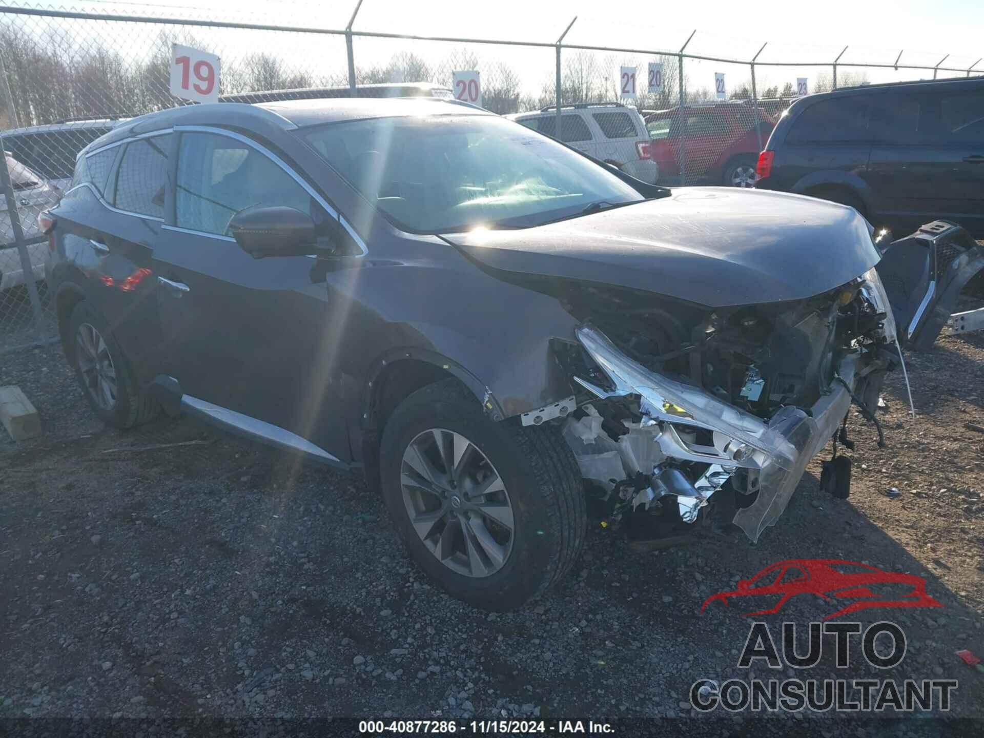 NISSAN MURANO 2017 - 5N1AZ2MH6HN176700