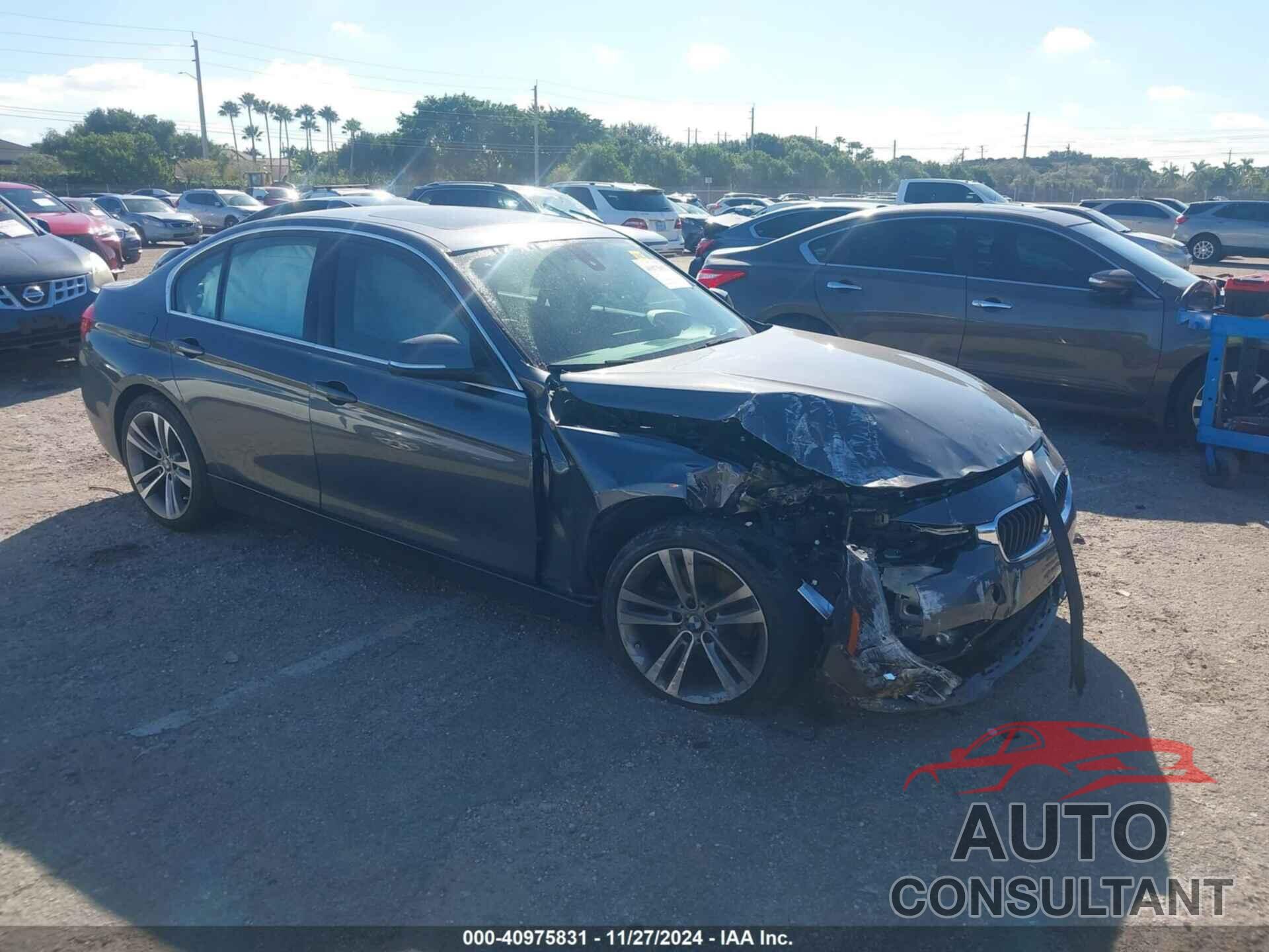 BMW 330I 2017 - WBA8B9G59HNU09306