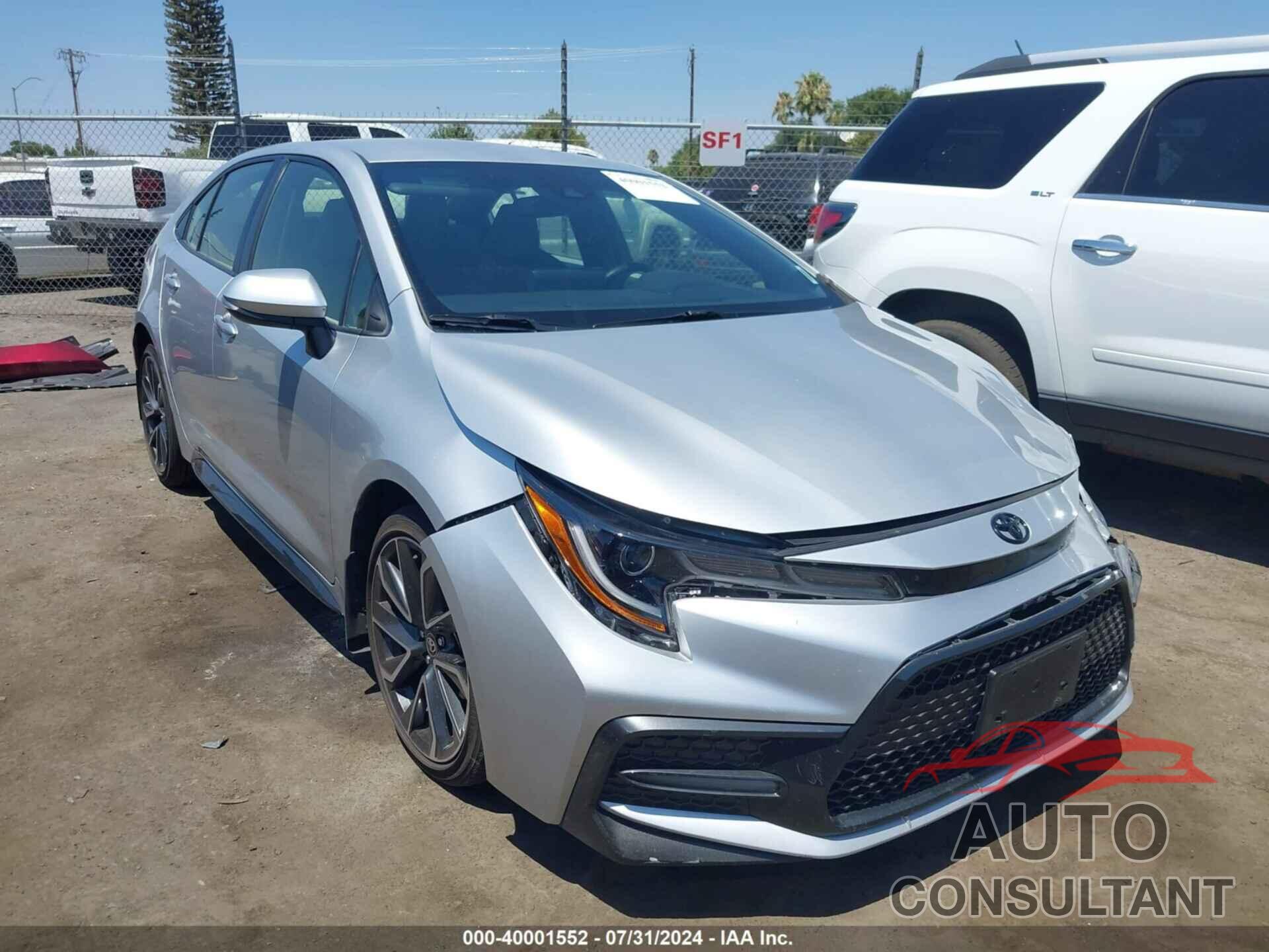 TOYOTA COROLLA 2022 - JTDS4MCE3N3512210
