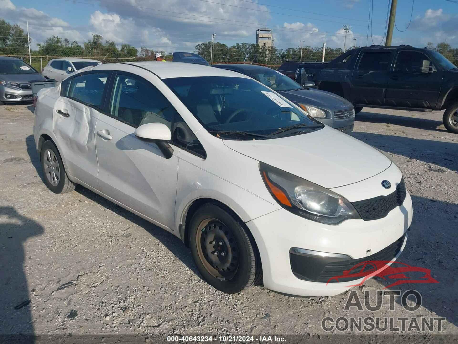KIA RIO 2016 - KNADM4A38G6640645