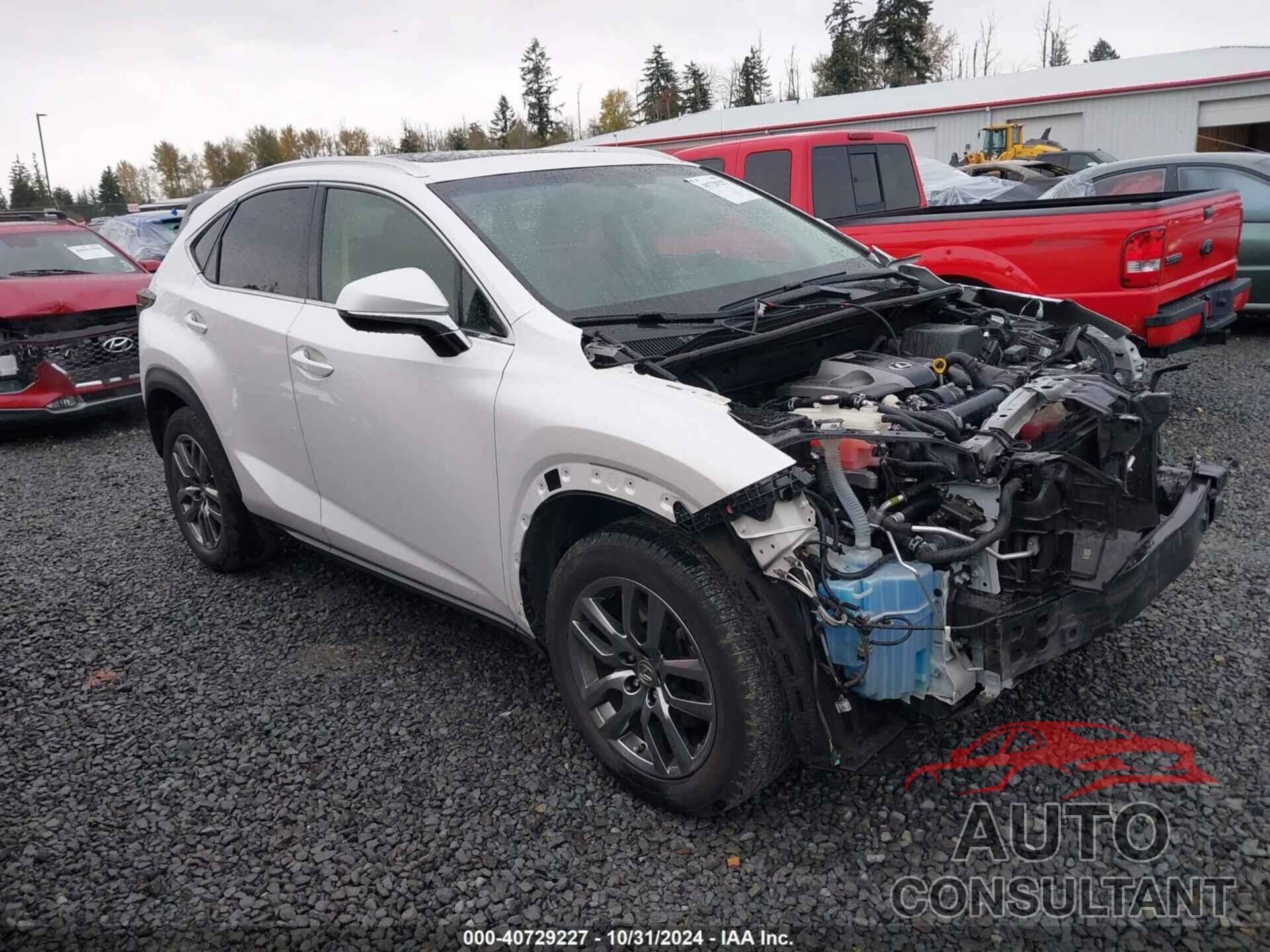 LEXUS NX 200T 2016 - JTJBARBZ9G2088483