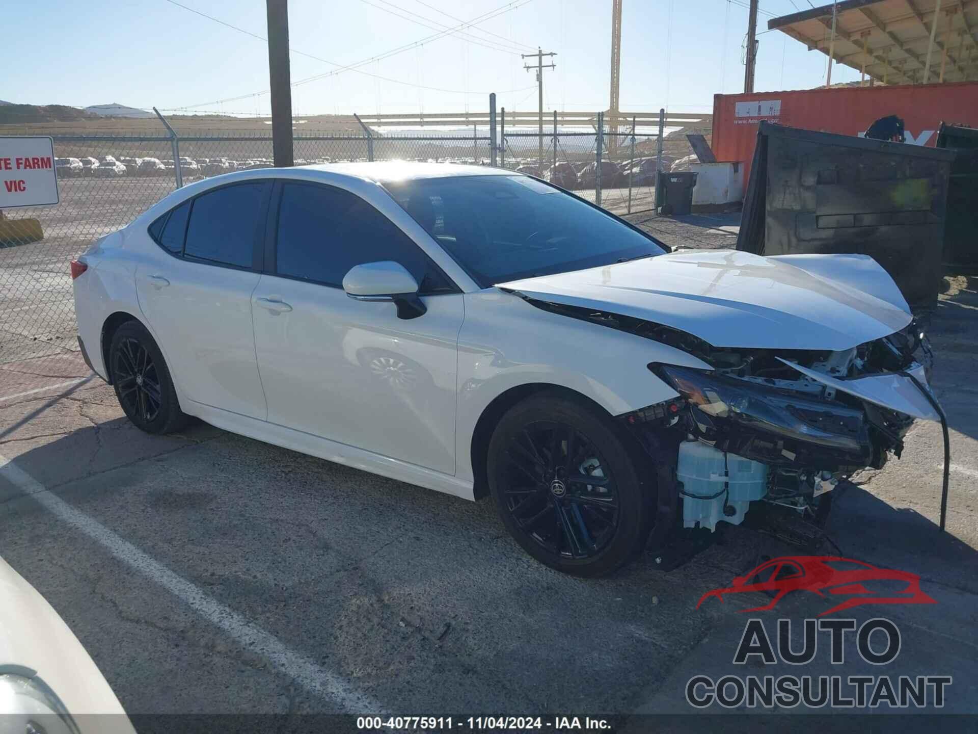TOYOTA CAMRY 2025 - 4T1DAACK2SU023529