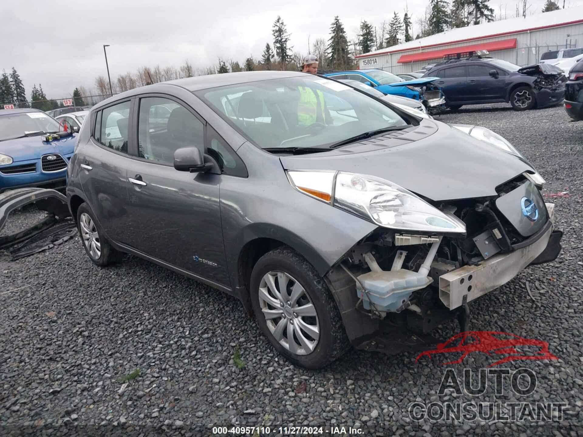 NISSAN LEAF 2015 - 1N4AZ0CP4FC301077