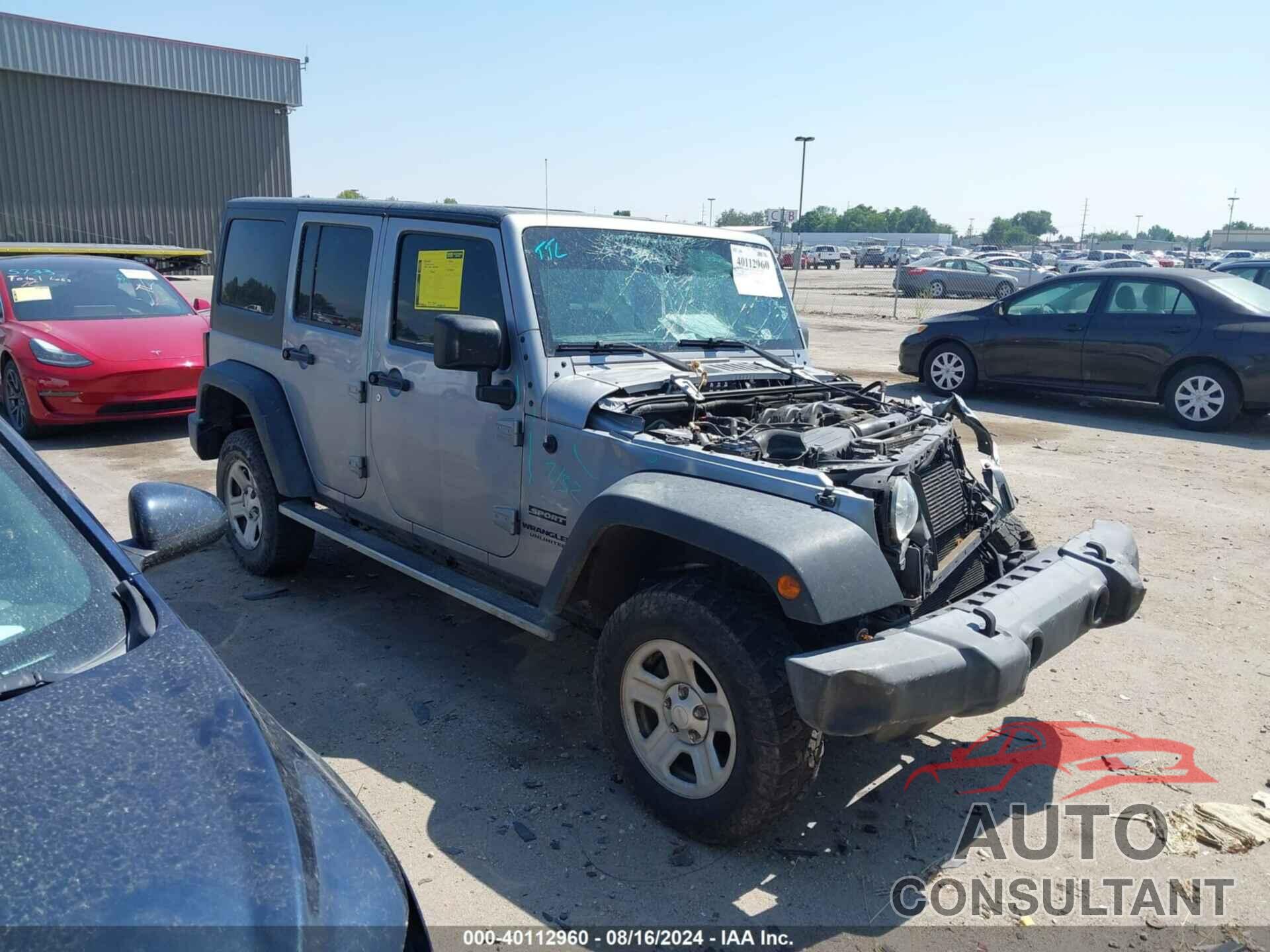 JEEP WRANGLER UNLIMITED 2016 - 1C4BJWDG3GL270204