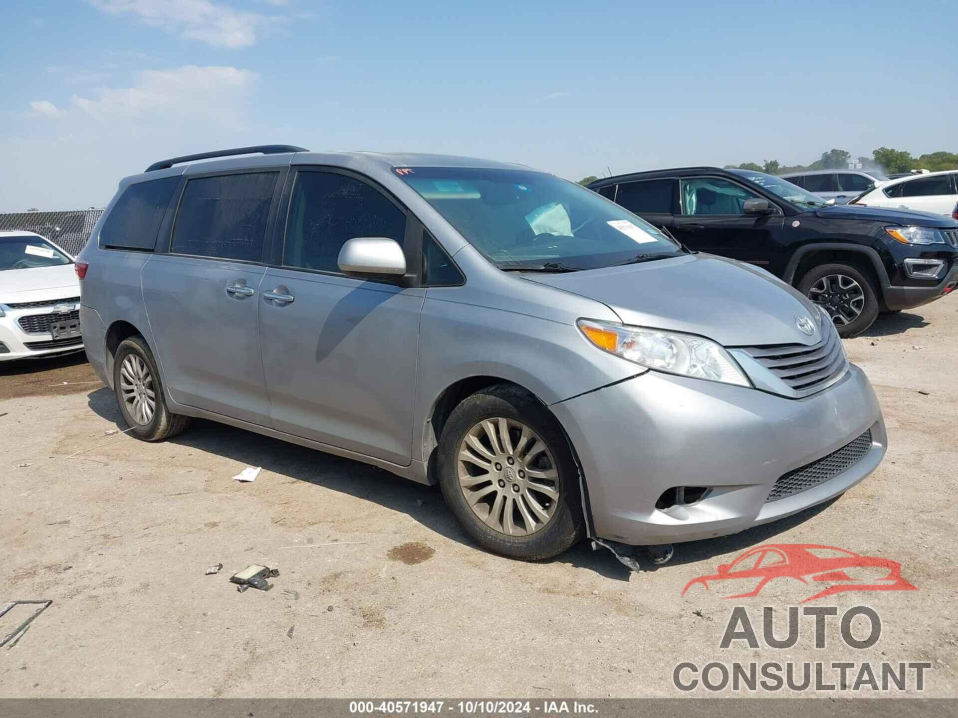 TOYOTA SIENNA 2016 - 5TDYK3DCXGS754498