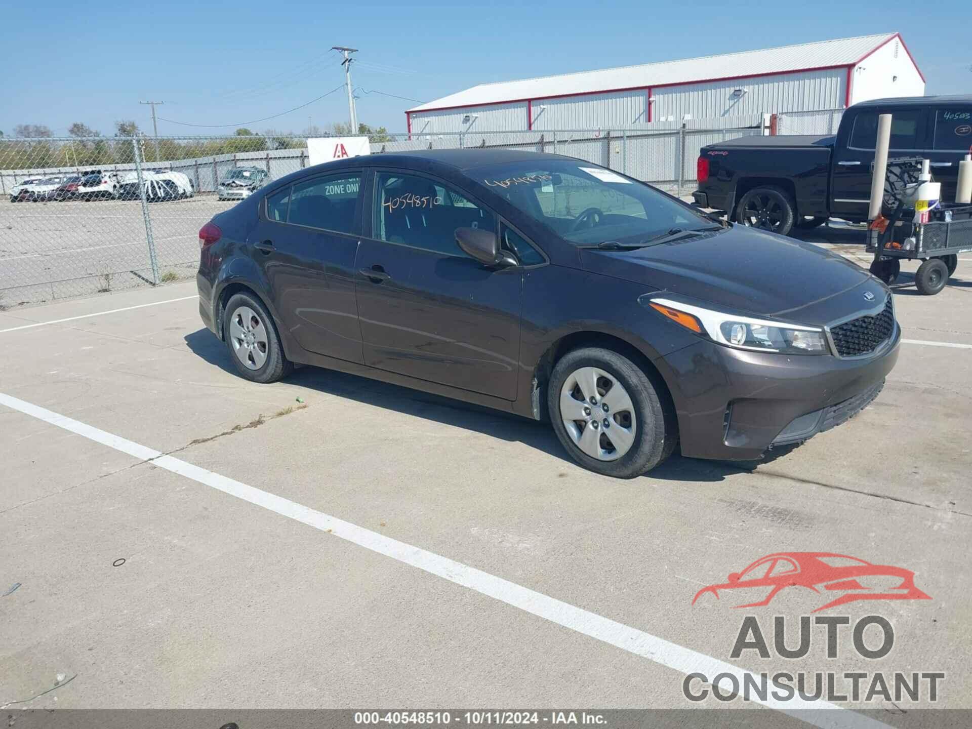 KIA FORTE 2017 - 3KPFK4A72HE160200