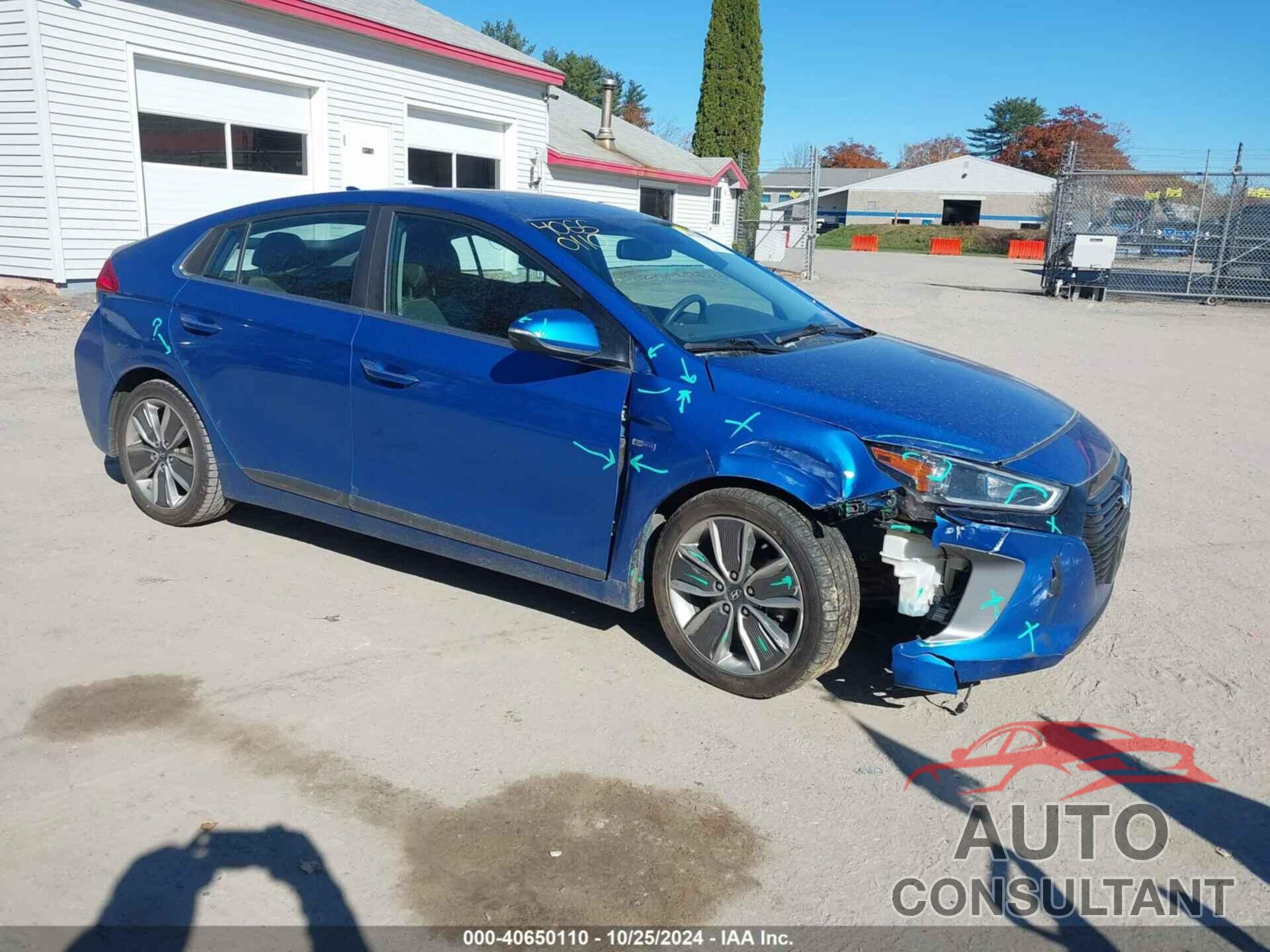 HYUNDAI IONIQ HYBRID 2018 - KMHC85LC6JU101932
