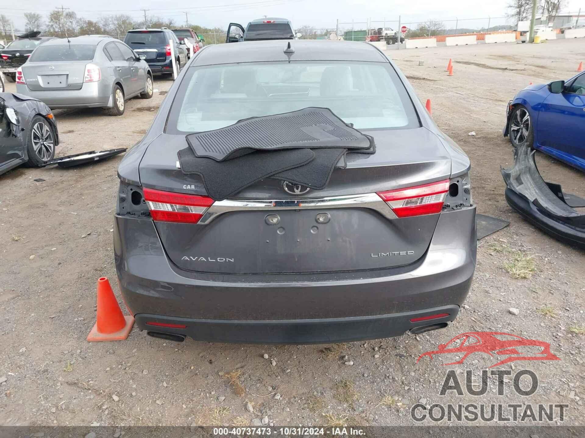 TOYOTA AVALON 2013 - 4T1BK1EB5DU050812