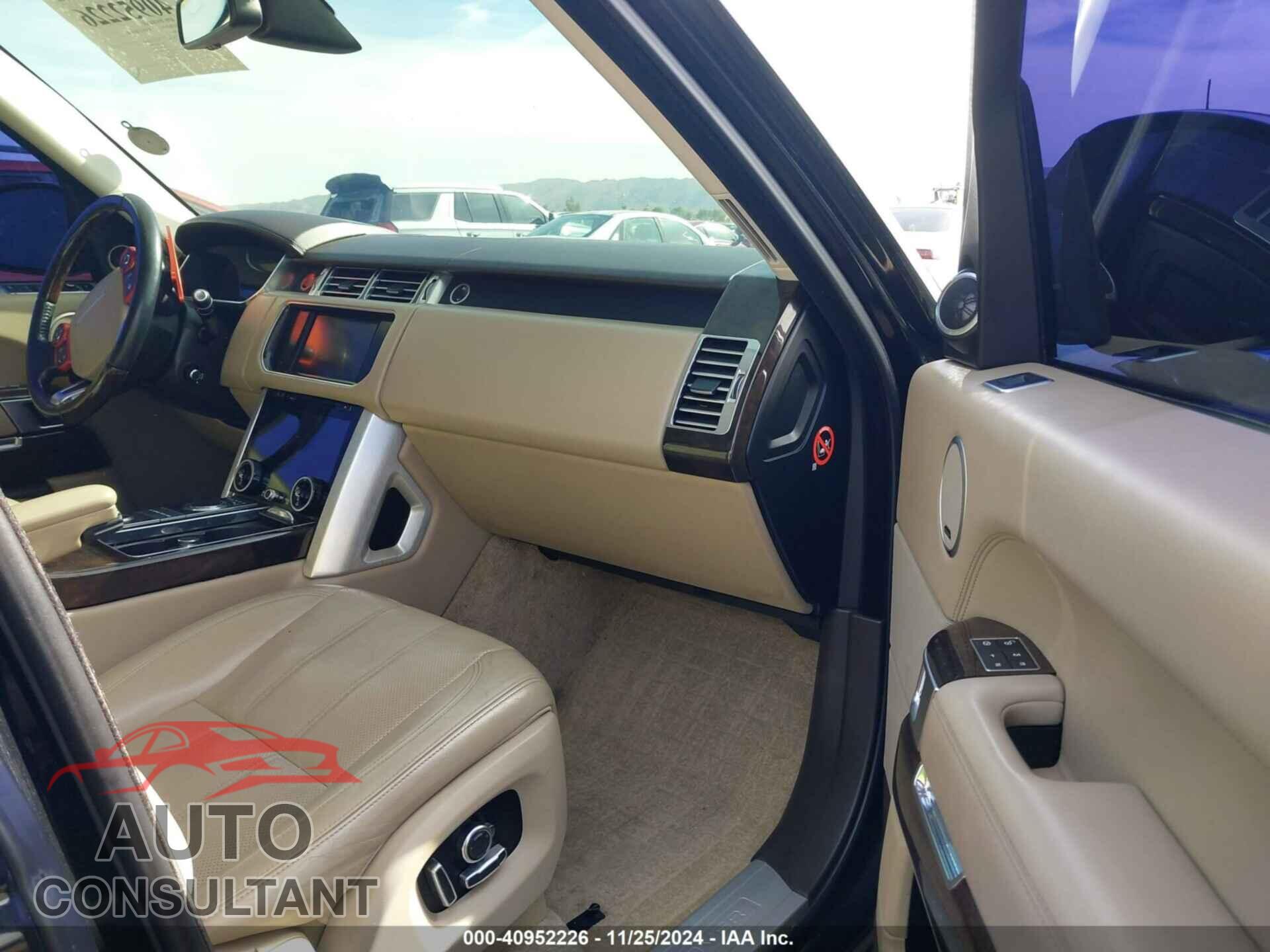 LAND ROVER RANGE ROVER 2016 - SALGS2EF3GA284237