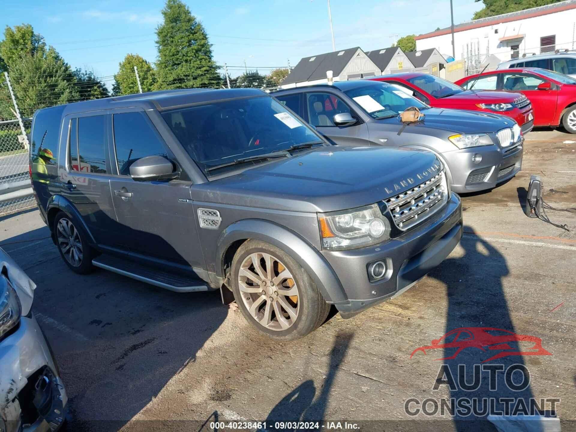 LAND ROVER LR4 2016 - SALAK2V61GA800102