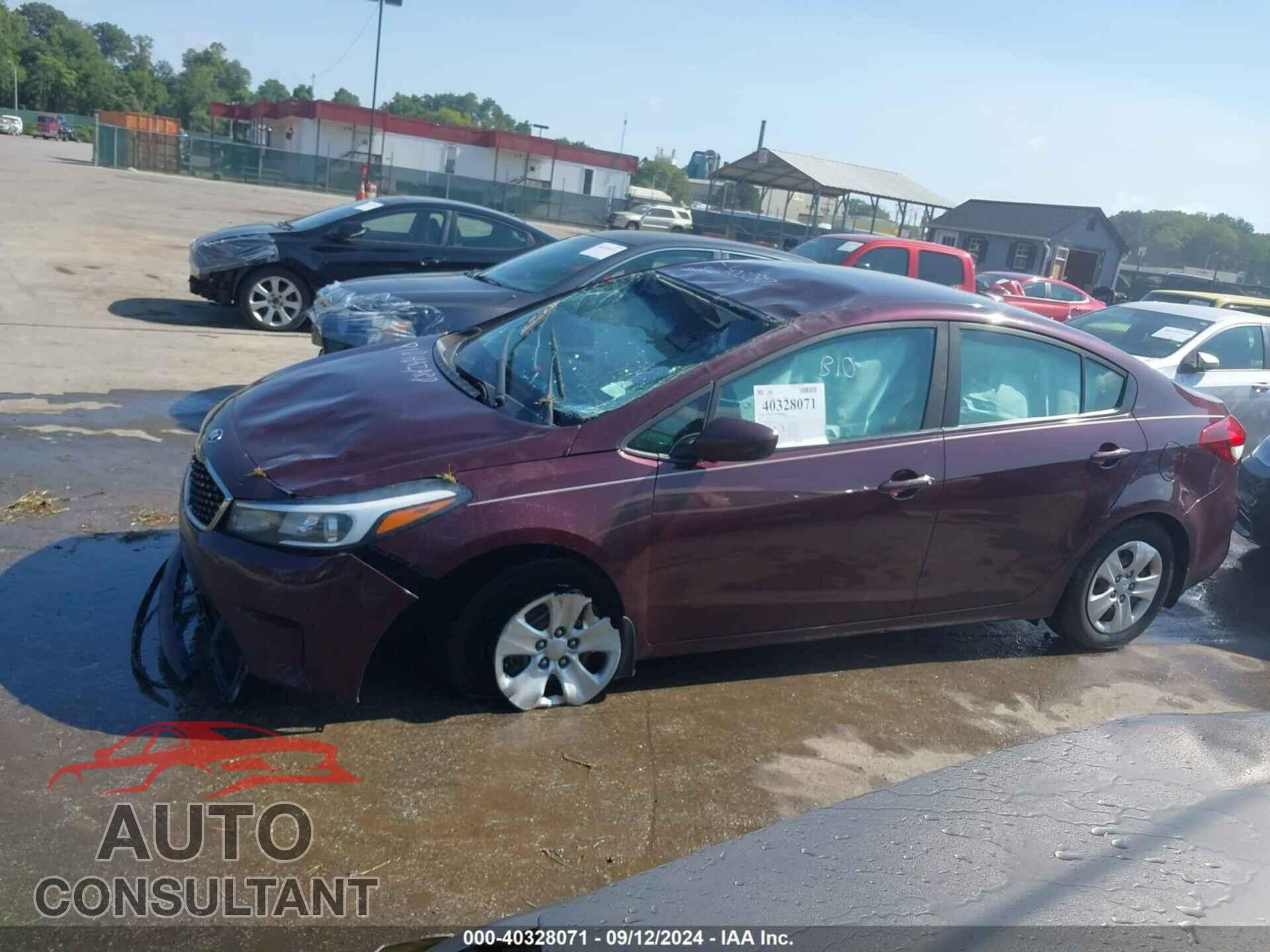 KIA FORTE 2017 - 3KPFK4A75HE127112