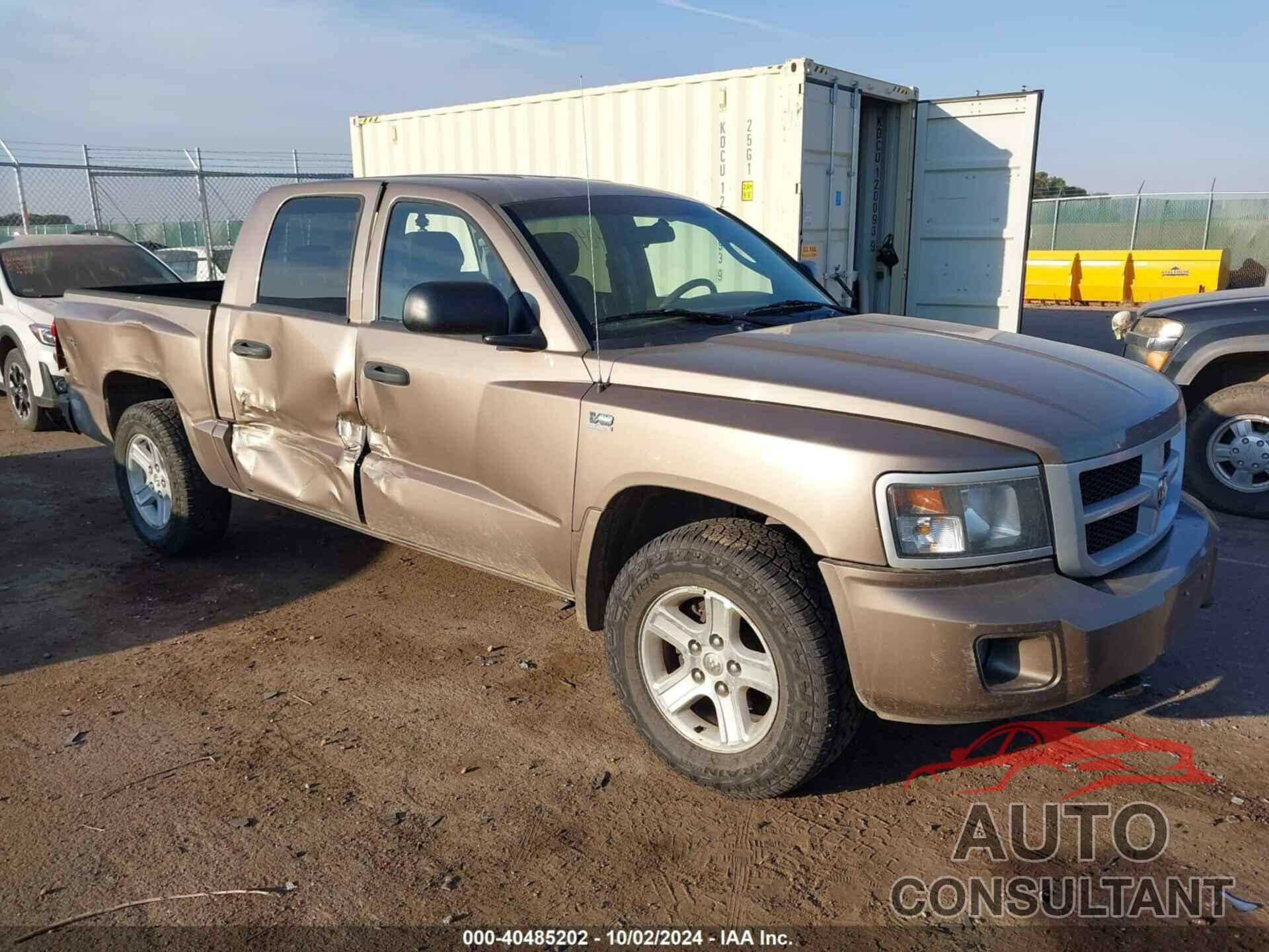 DODGE DAKOTA 2010 - 1D7RW3GP1AS233729