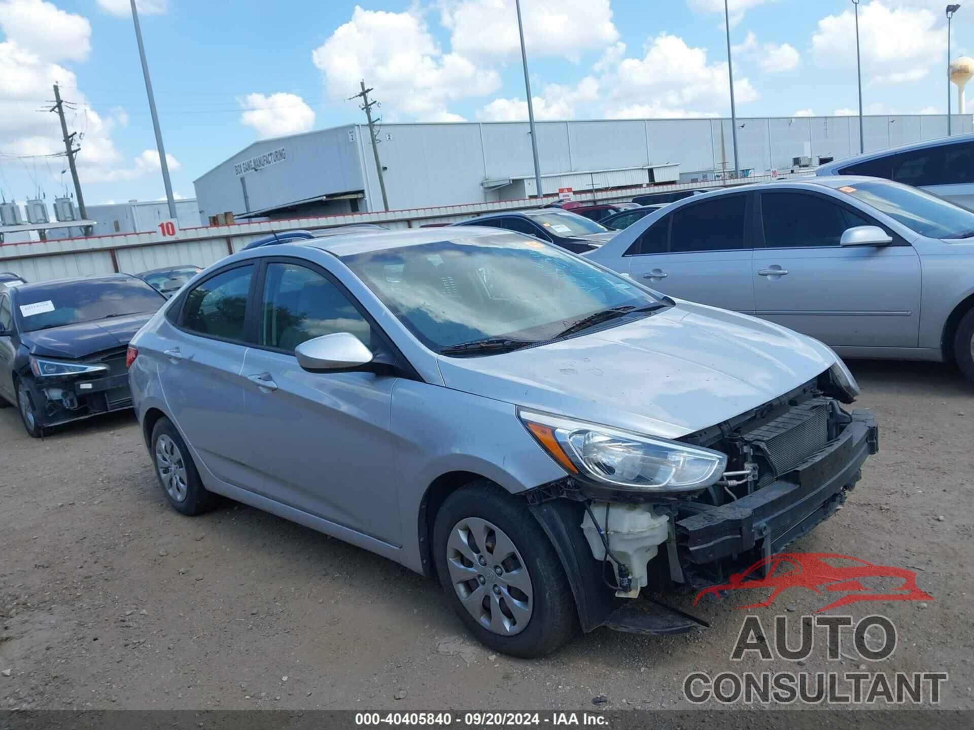 HYUNDAI ACCENT 2017 - KMHCT4AE2HU193662