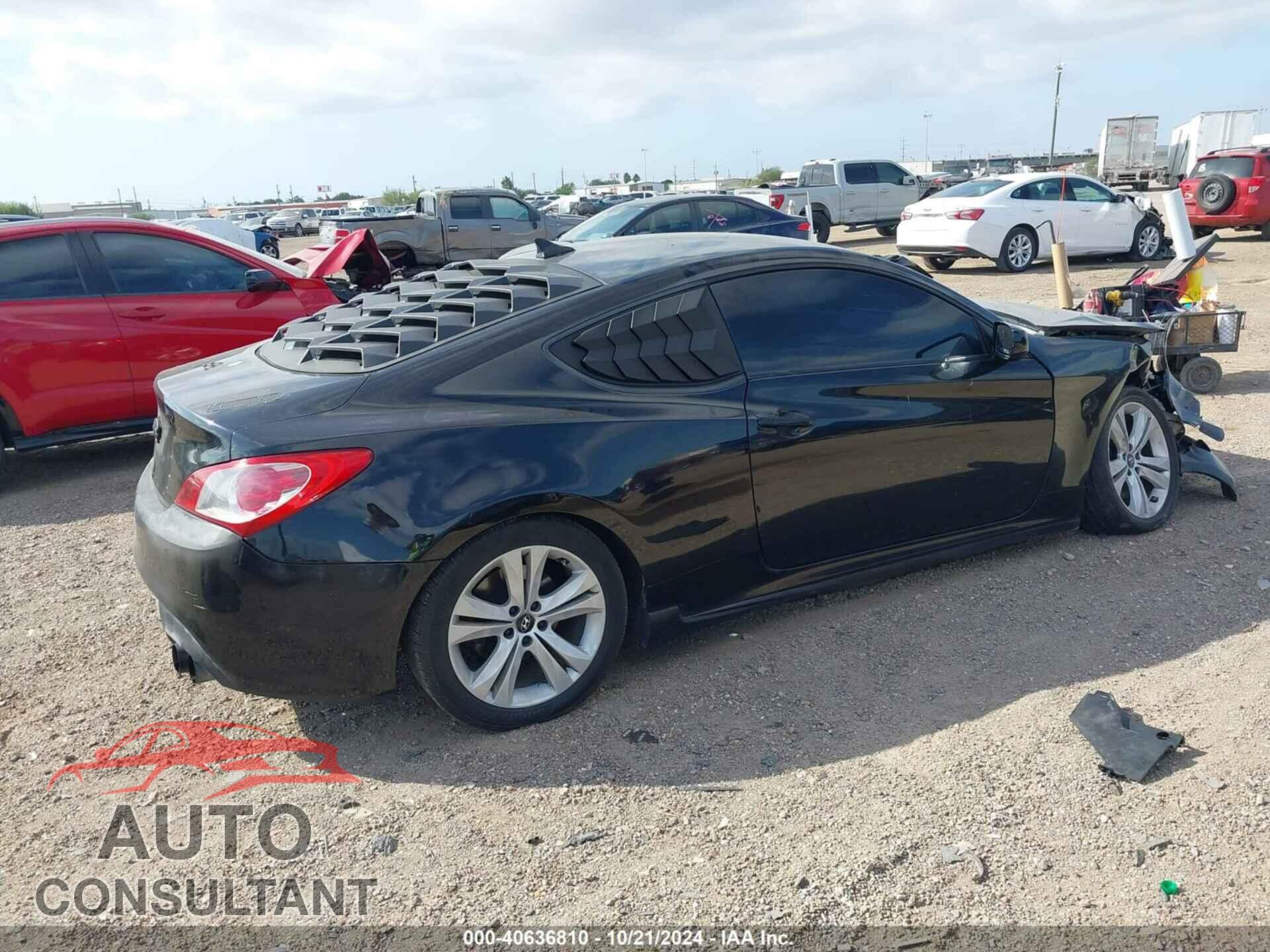 HYUNDAI GENESIS 2012 - KMHHT6KD1CU070161
