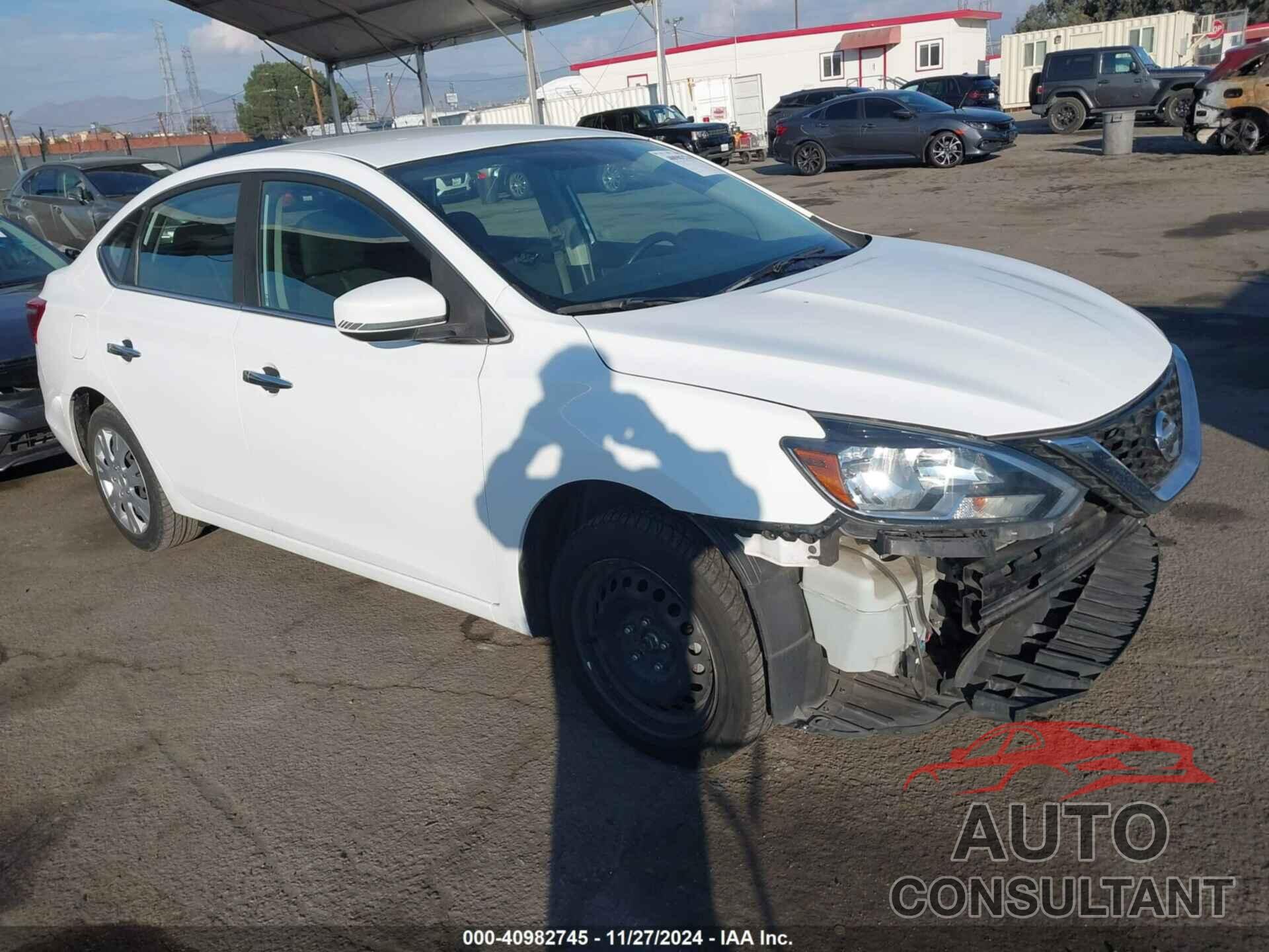 NISSAN SENTRA 2018 - 3N1AB7AP1JY286387